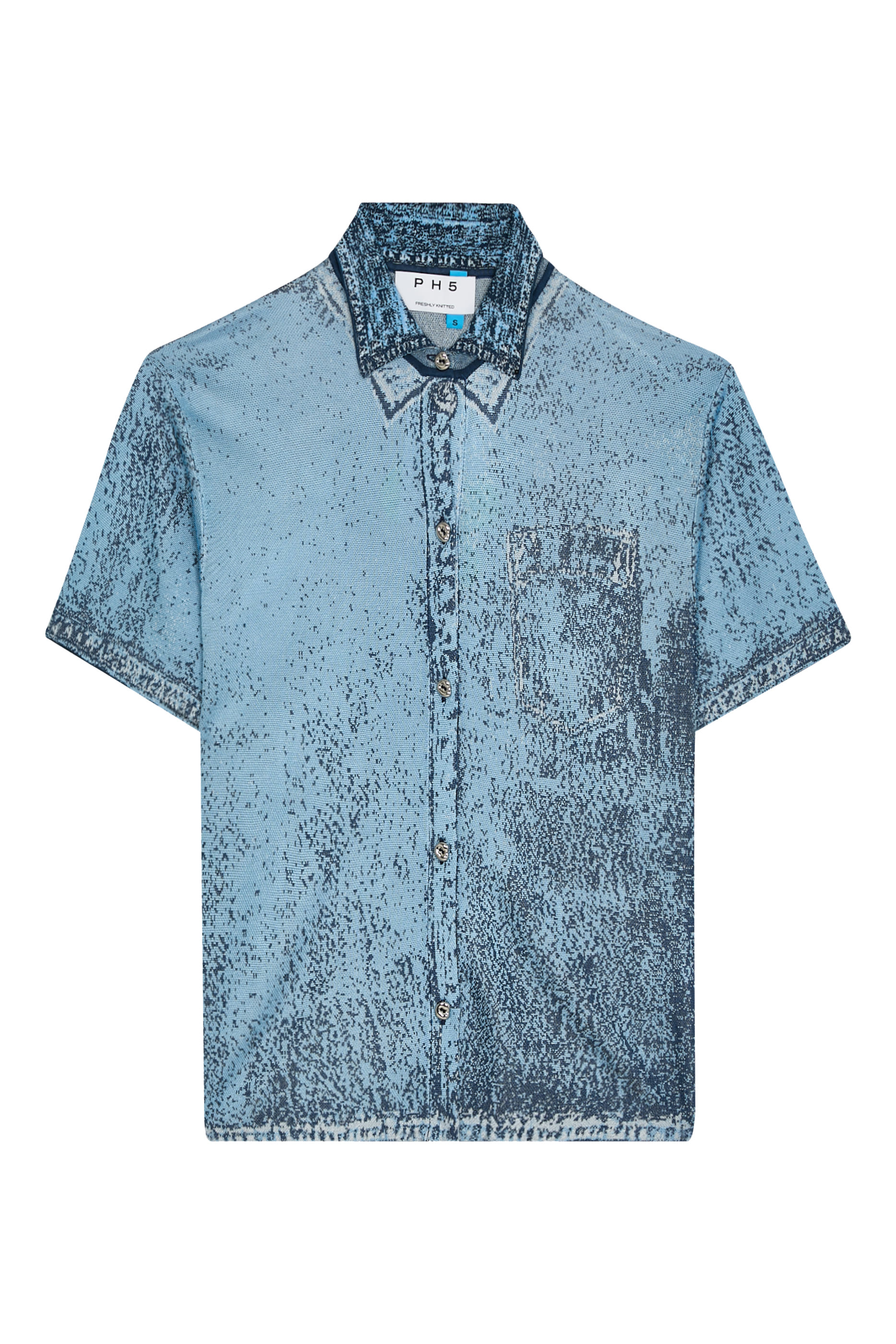 قميص بولو اشر بقصة فضفاضة