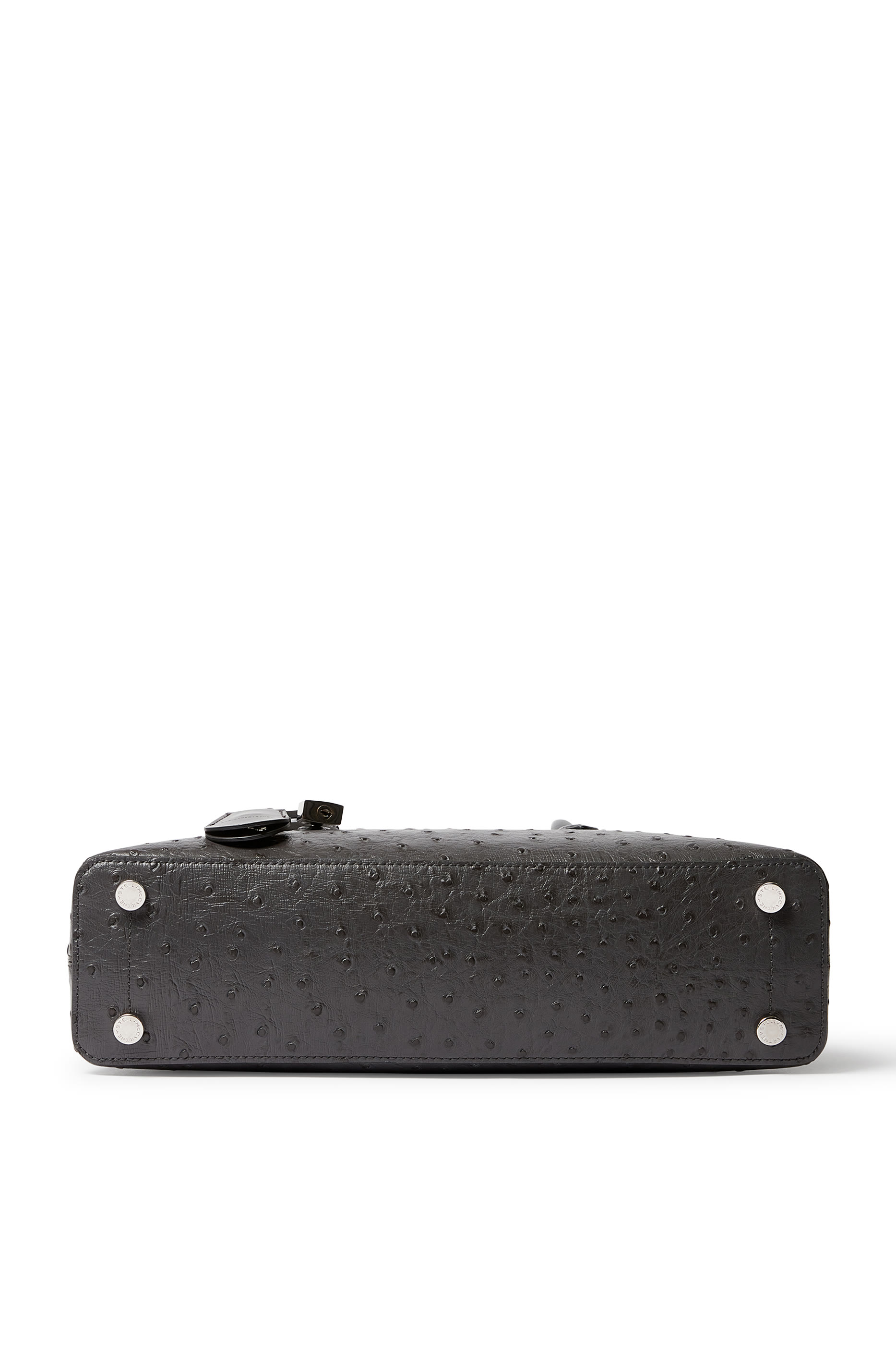 حقيبة كتف رايدر بنقشة جلد نعام