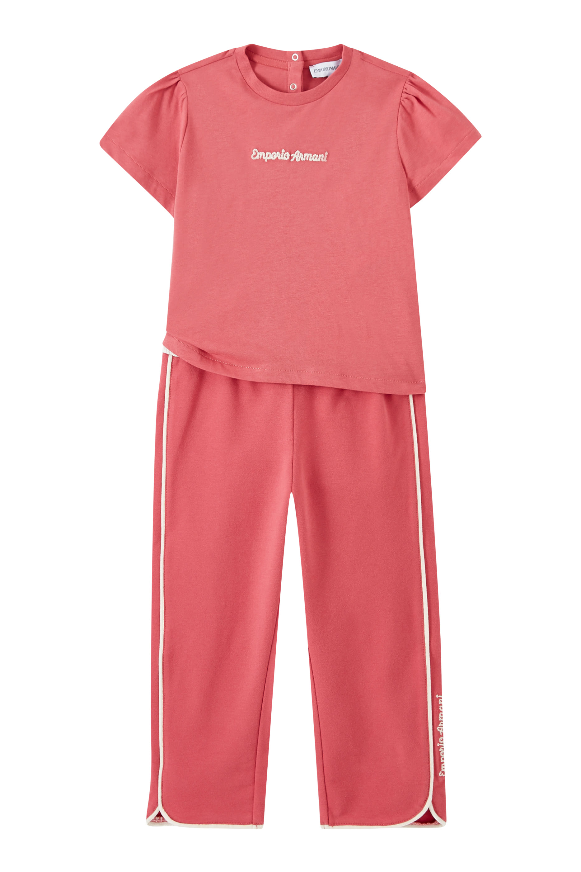 بنطال بخصر مطاطي جرسيه للأطفال