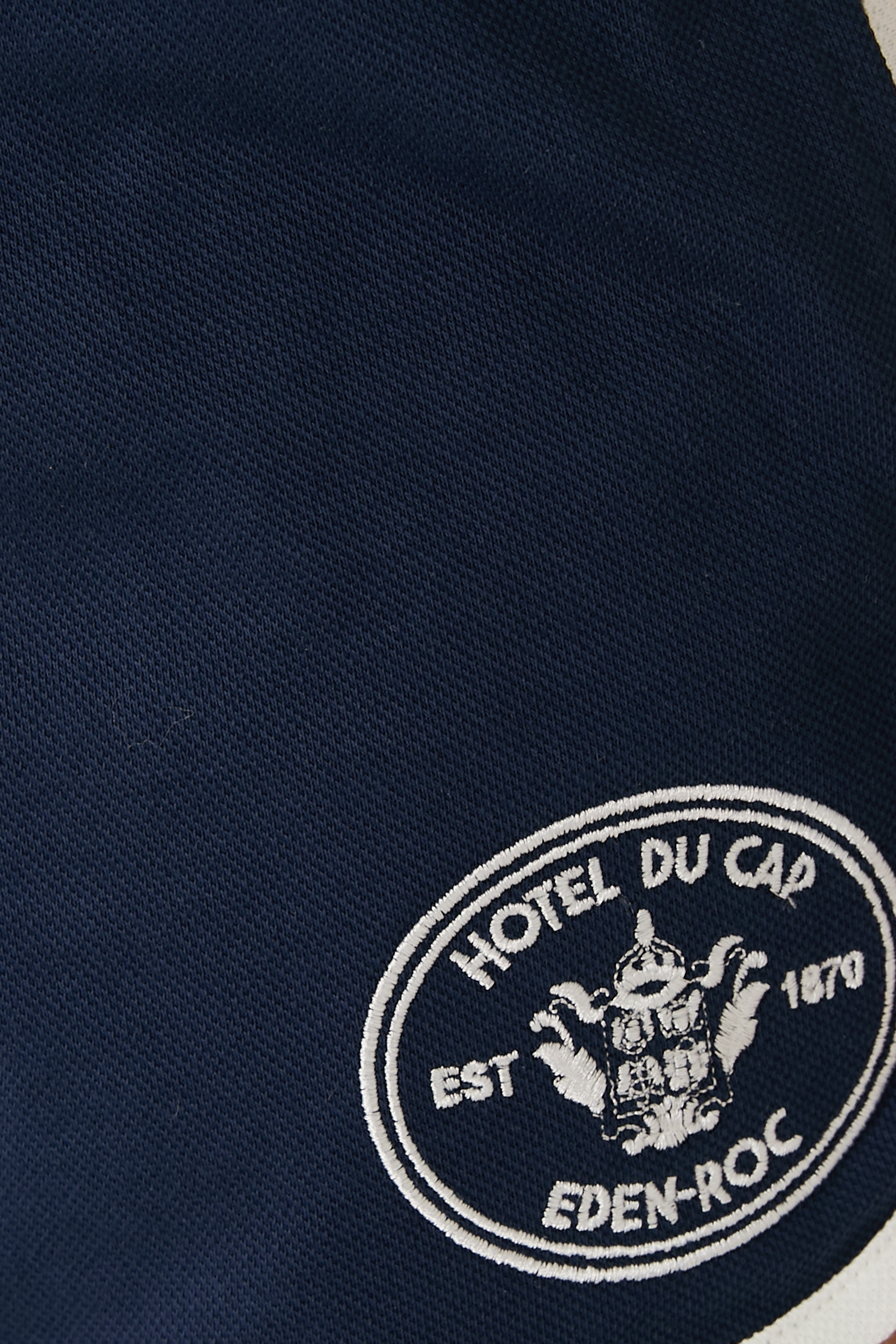 Eden Crest Embroidered Pique Shorts