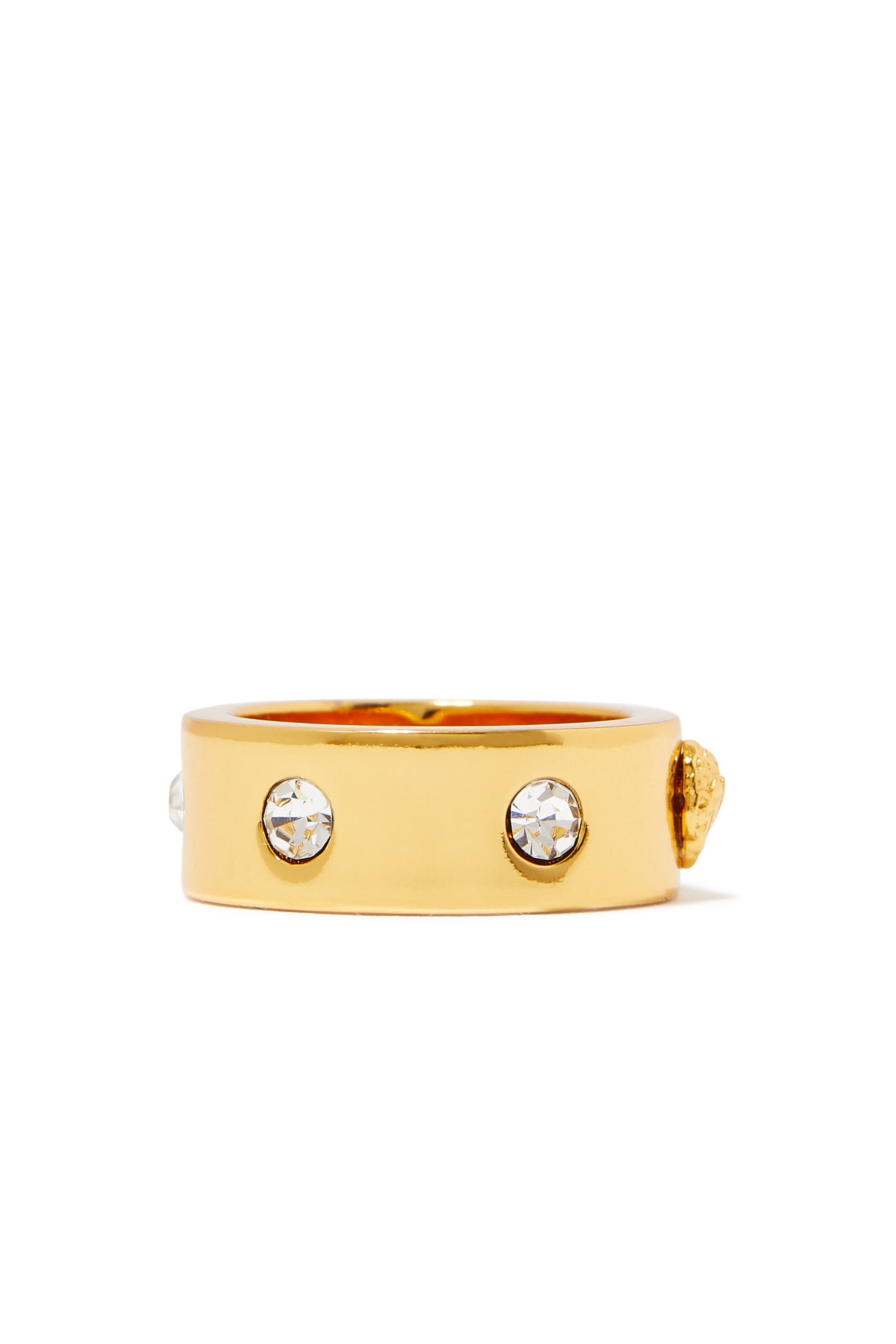 خاتم معدني بتصميم شعار الماركة