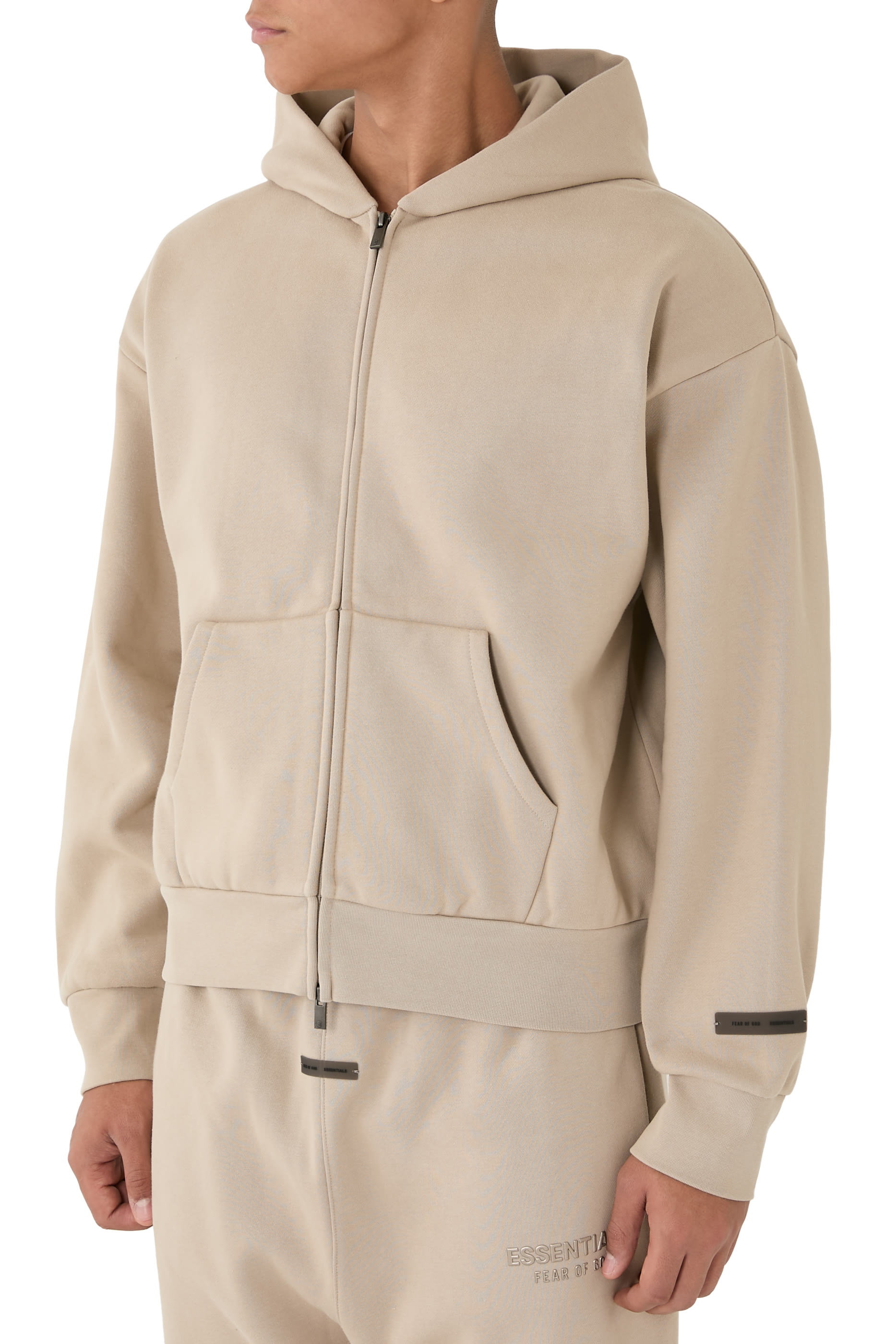 هودي بقصة كلاسيكية بسحاب صوف