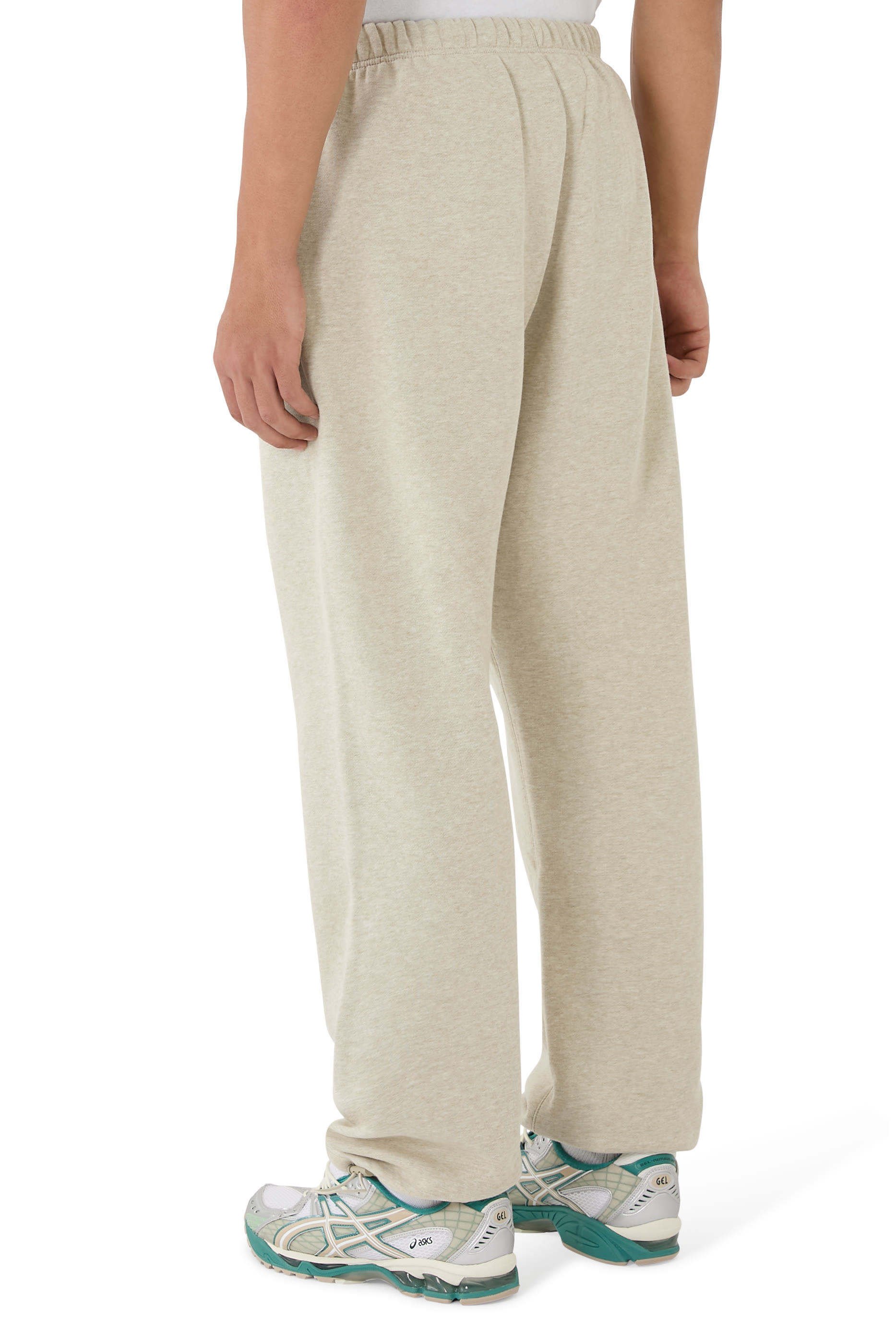 بنطال رياضي بقصة مريحة صوف