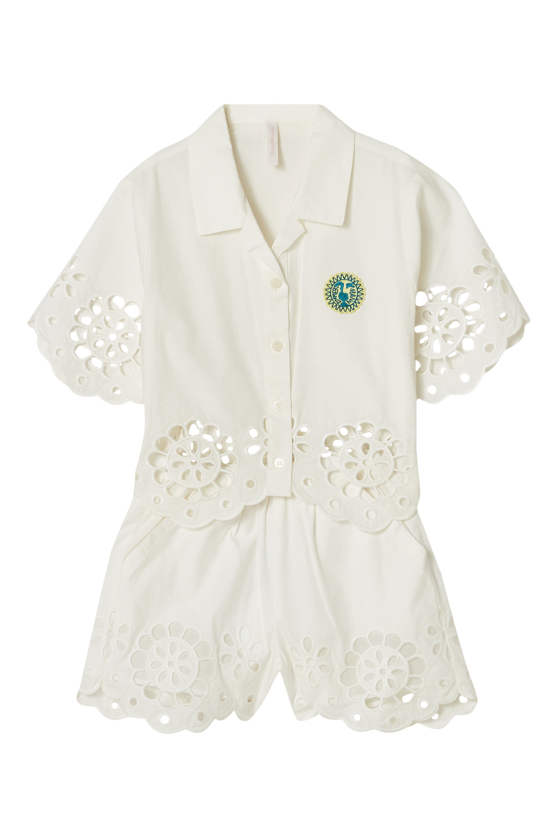 قميص أوايكن بتطريزات للأطفال