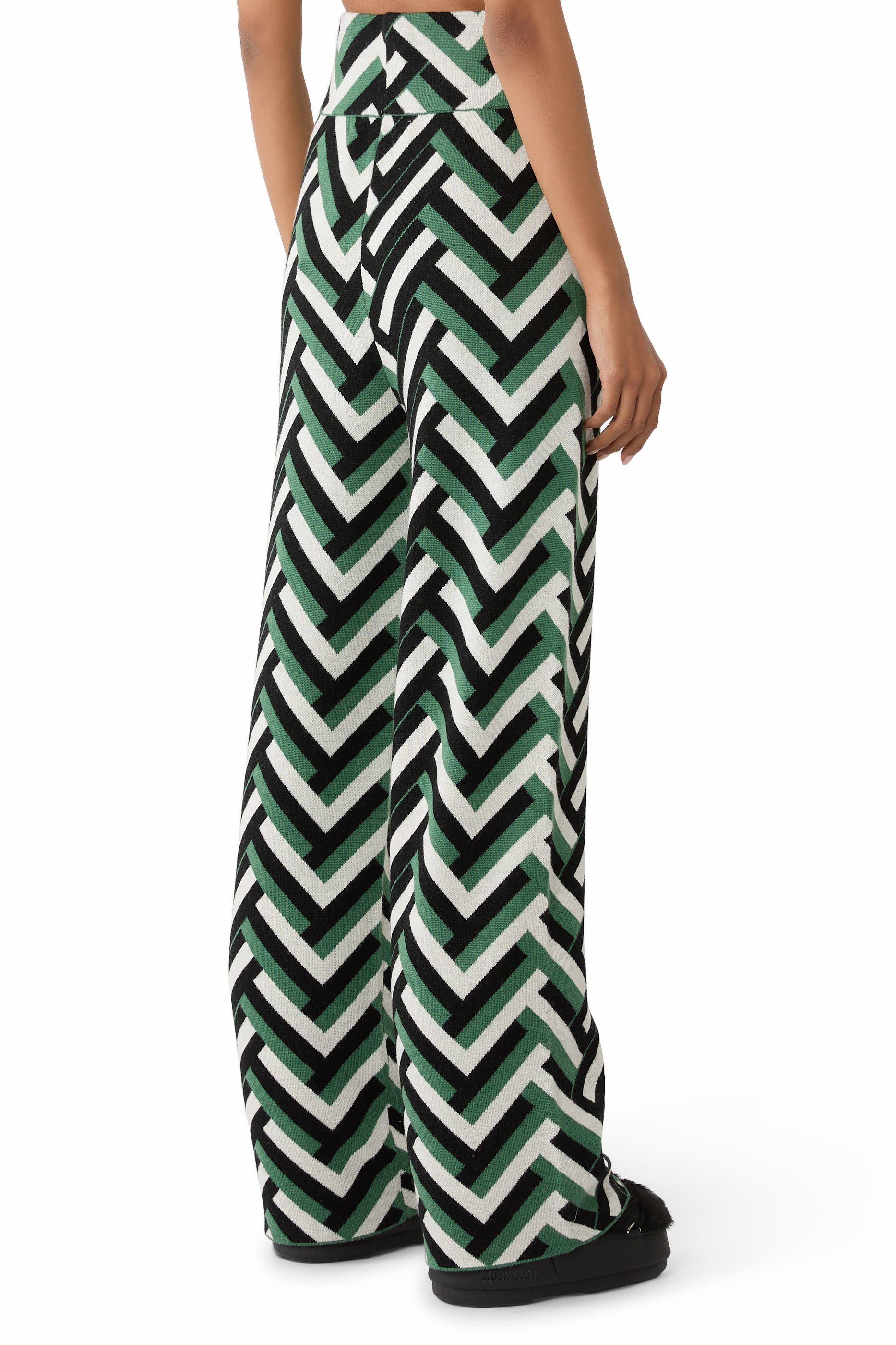 بنطال شاليت صوف ميرينو منسوج