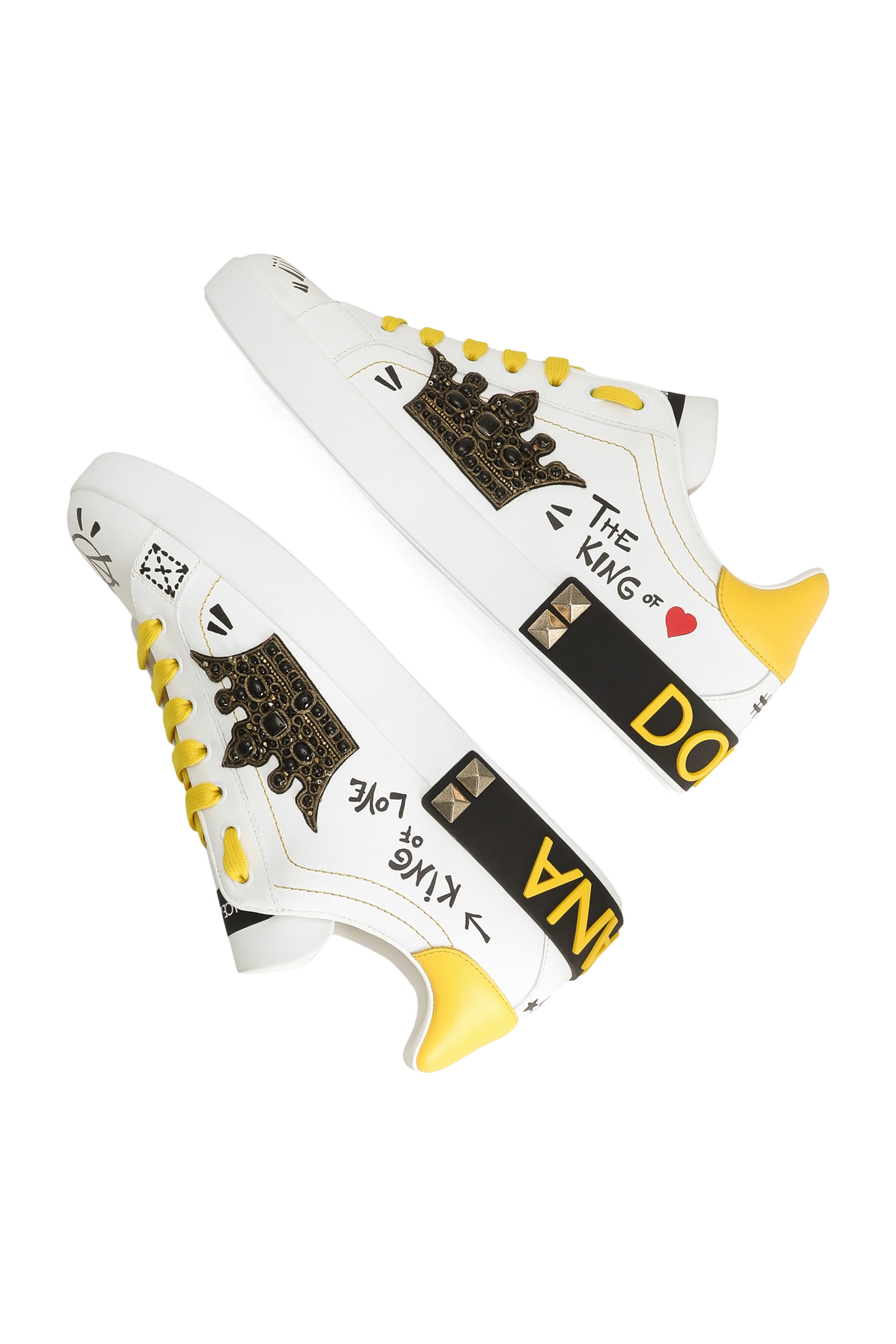 سنيكرز بورتوفينو جلد عجل نابا