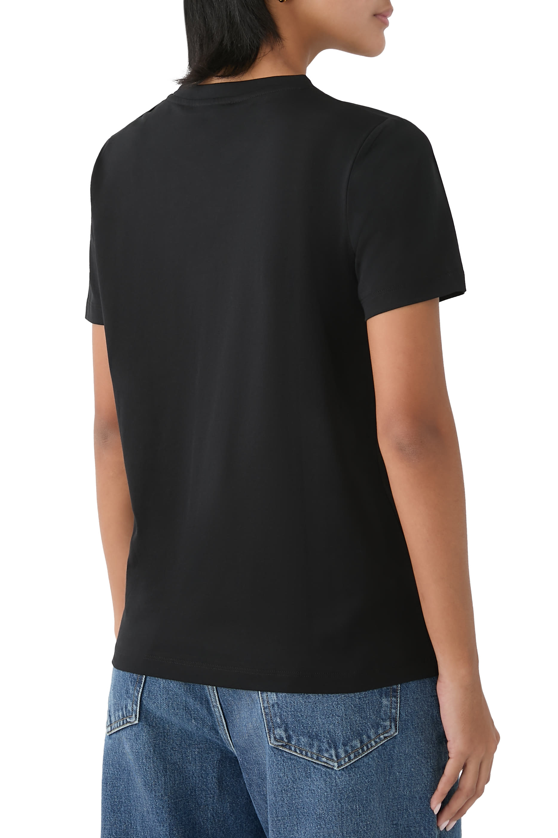 تيشيرت بنقشة شعار الماركة