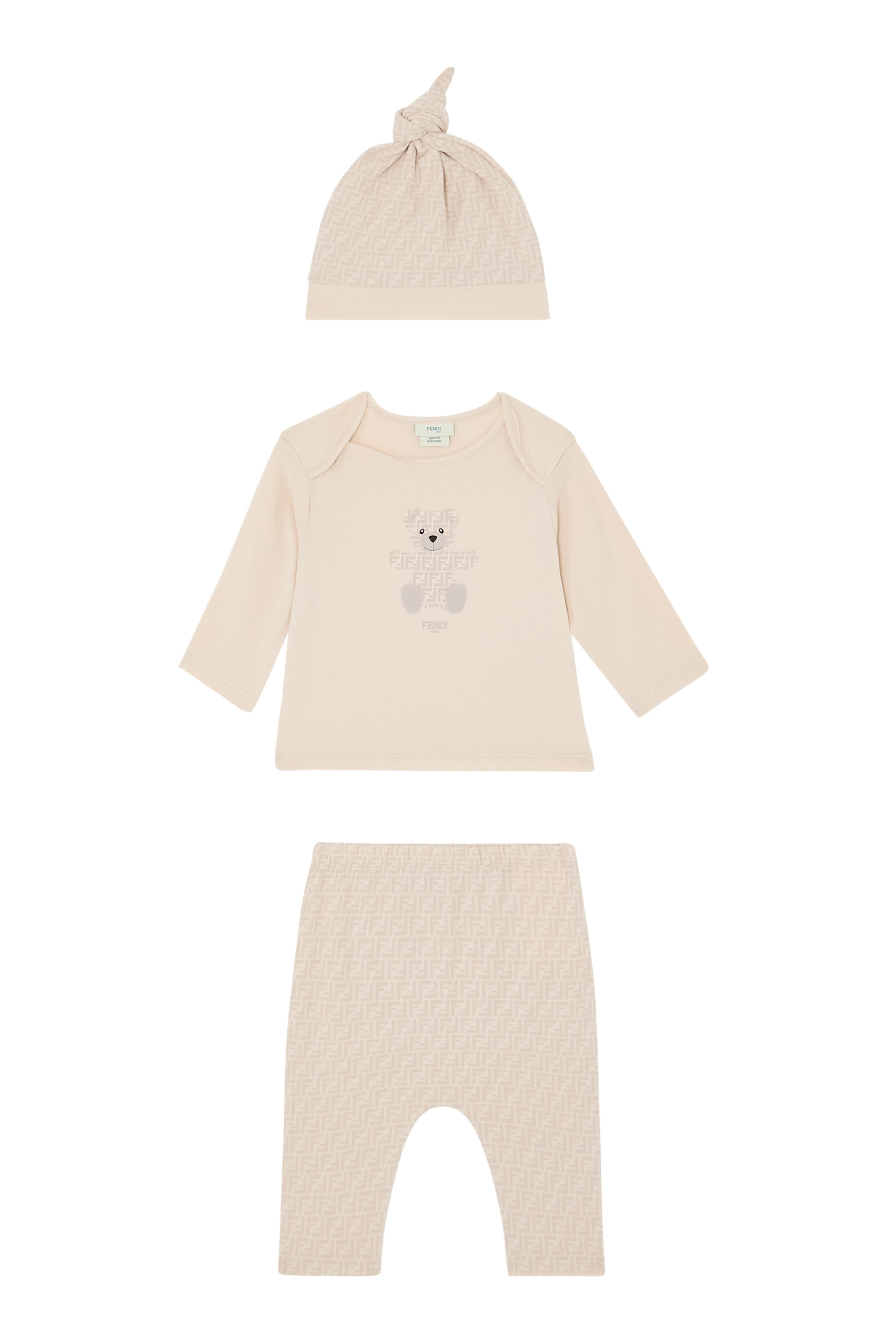 طقم سويت شيرت، بنطال وقبعة جيرسيه للأطفال