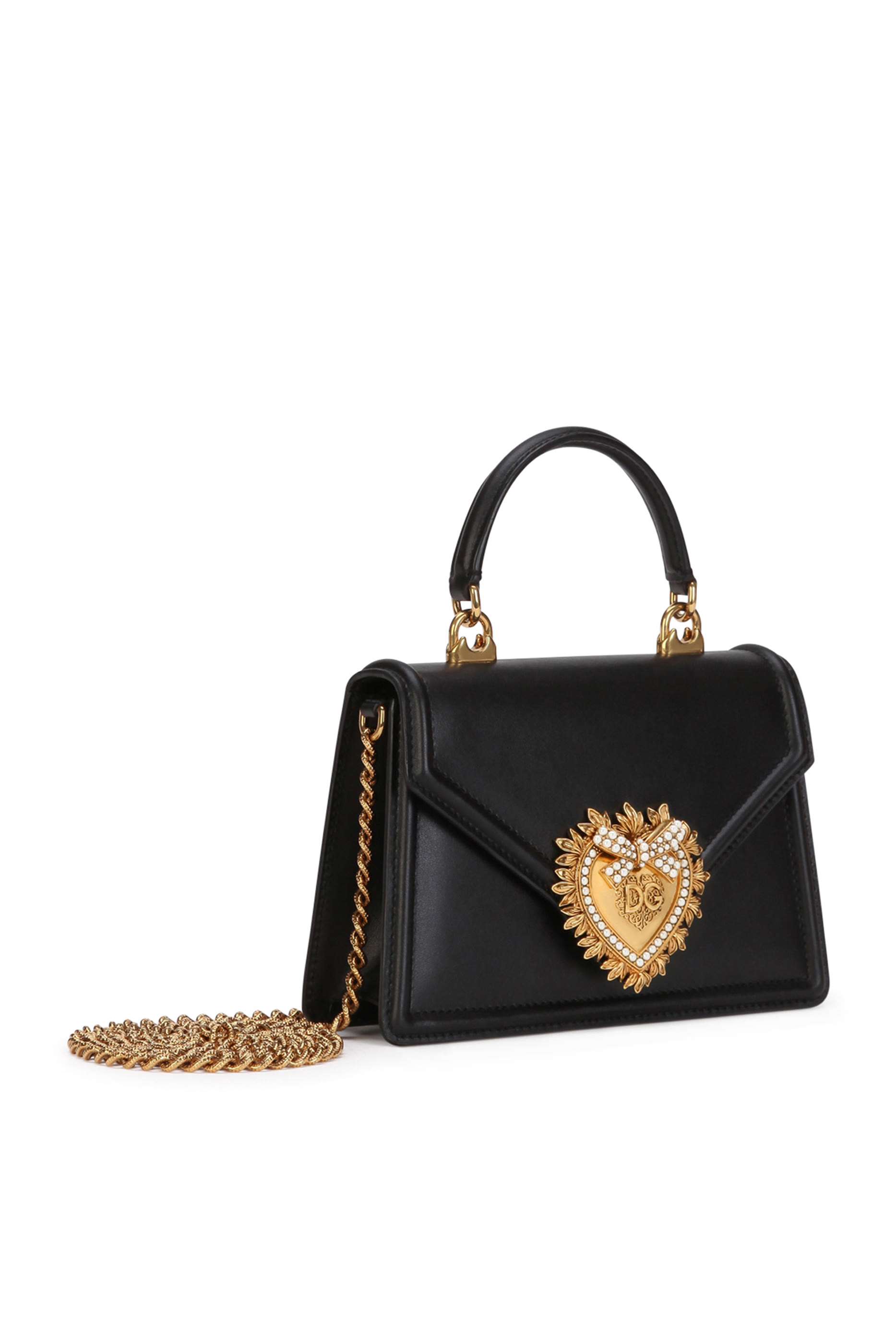 حقيبة ديفوشن صغيرة جلد عجل ناعم