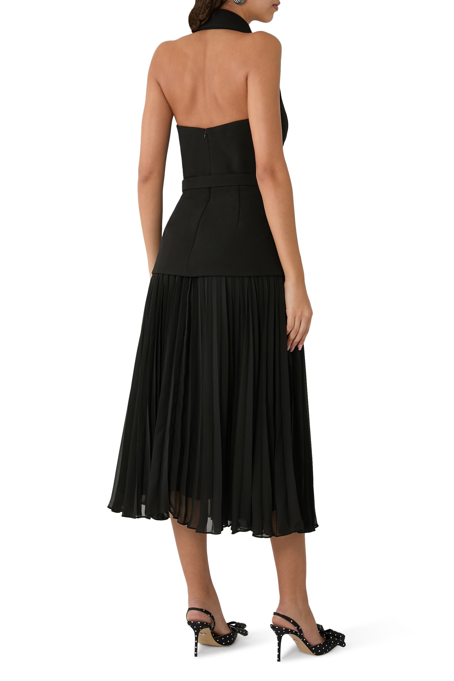 فستان إيما متوسط الطول