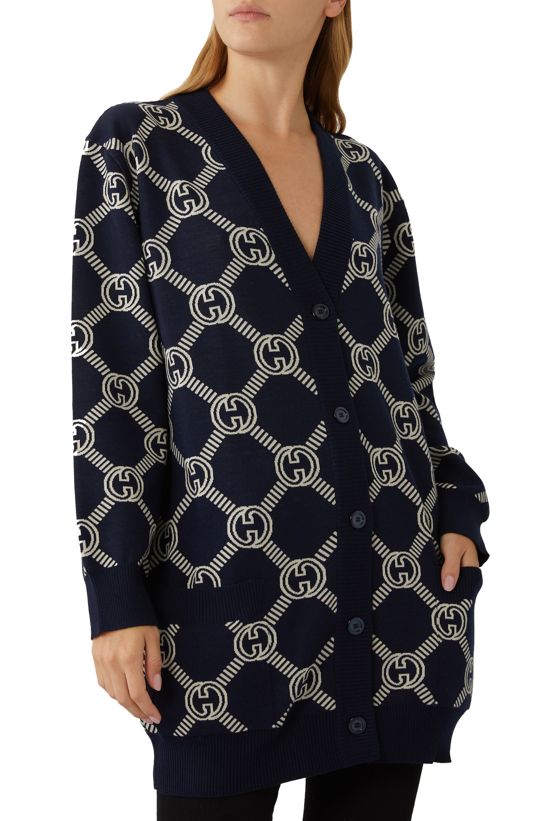 كارديجان بتصميم وجهين وشعار GG