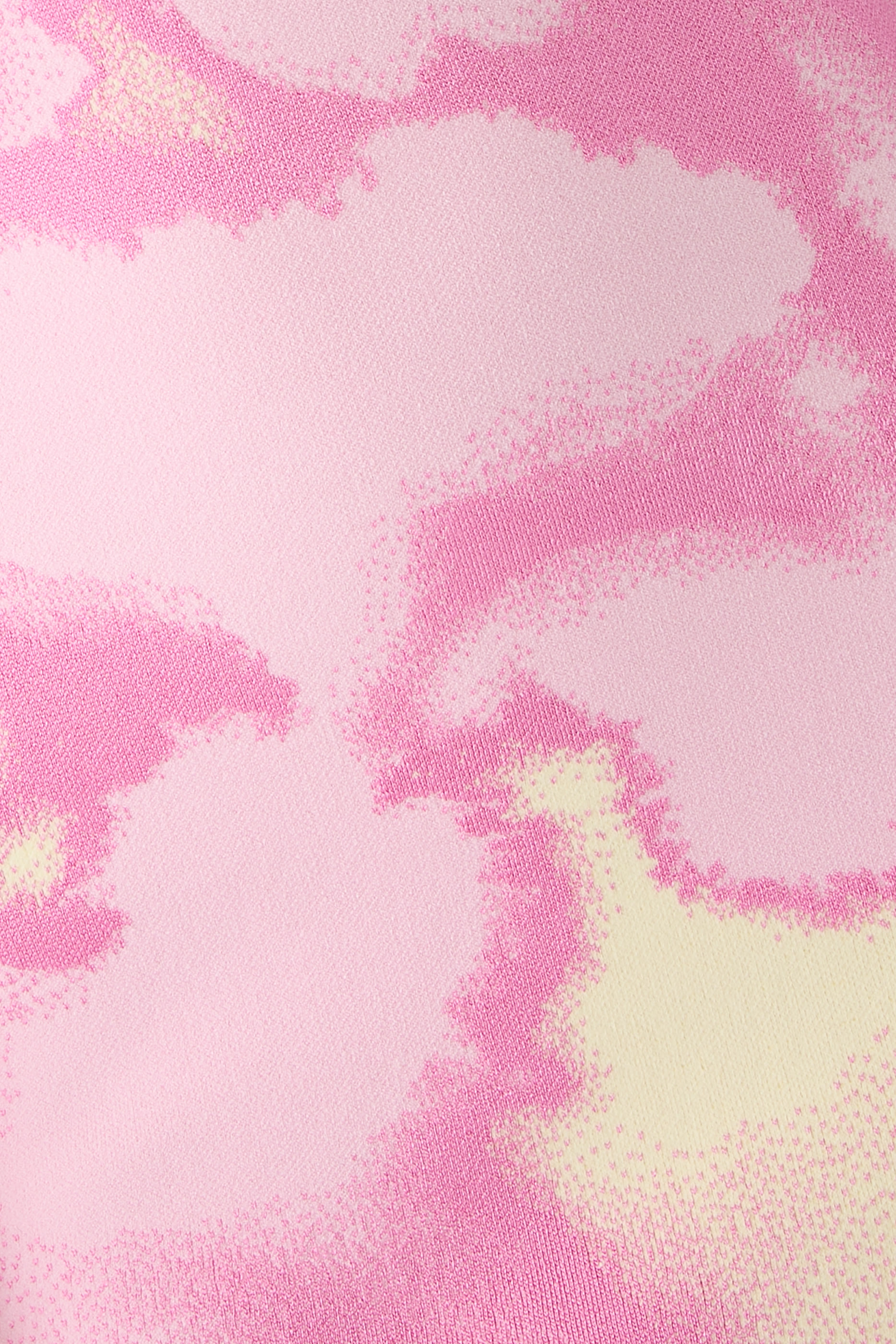 فستان بروكلين تاي داي بتصميم غير متماثل ونقشة متموجة