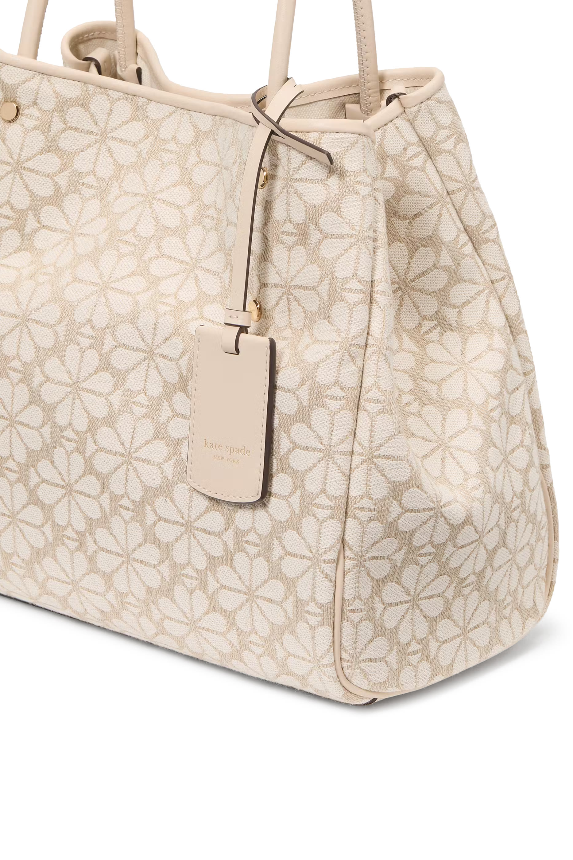 حقيبة يد متوسطة بنقشة زهور بالشكل البستوني حقيبة يد متوسطة بنقشة زهور بالشكل البستوني