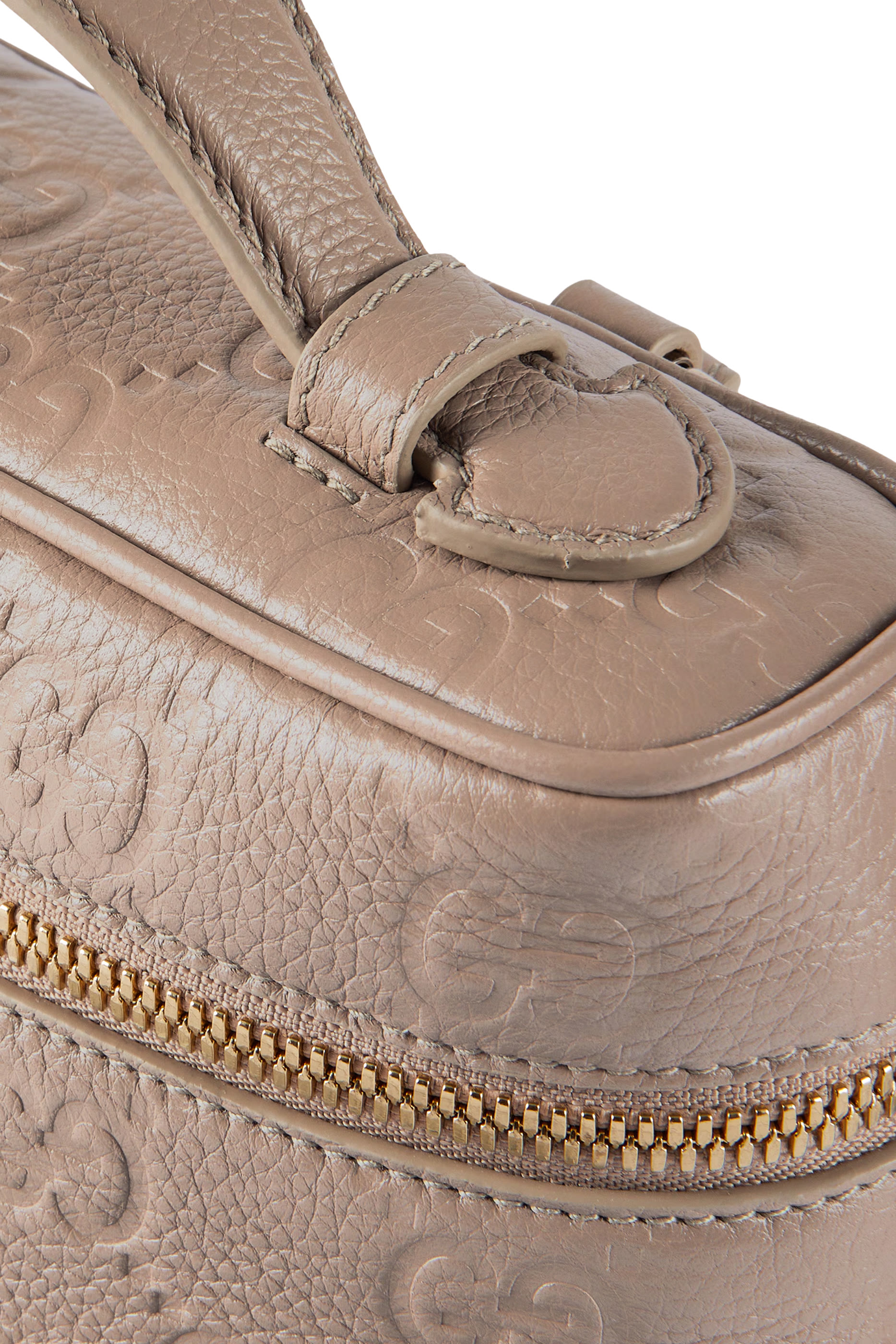 حقيبة صغيرة جدا بشعار حرفي الماركة