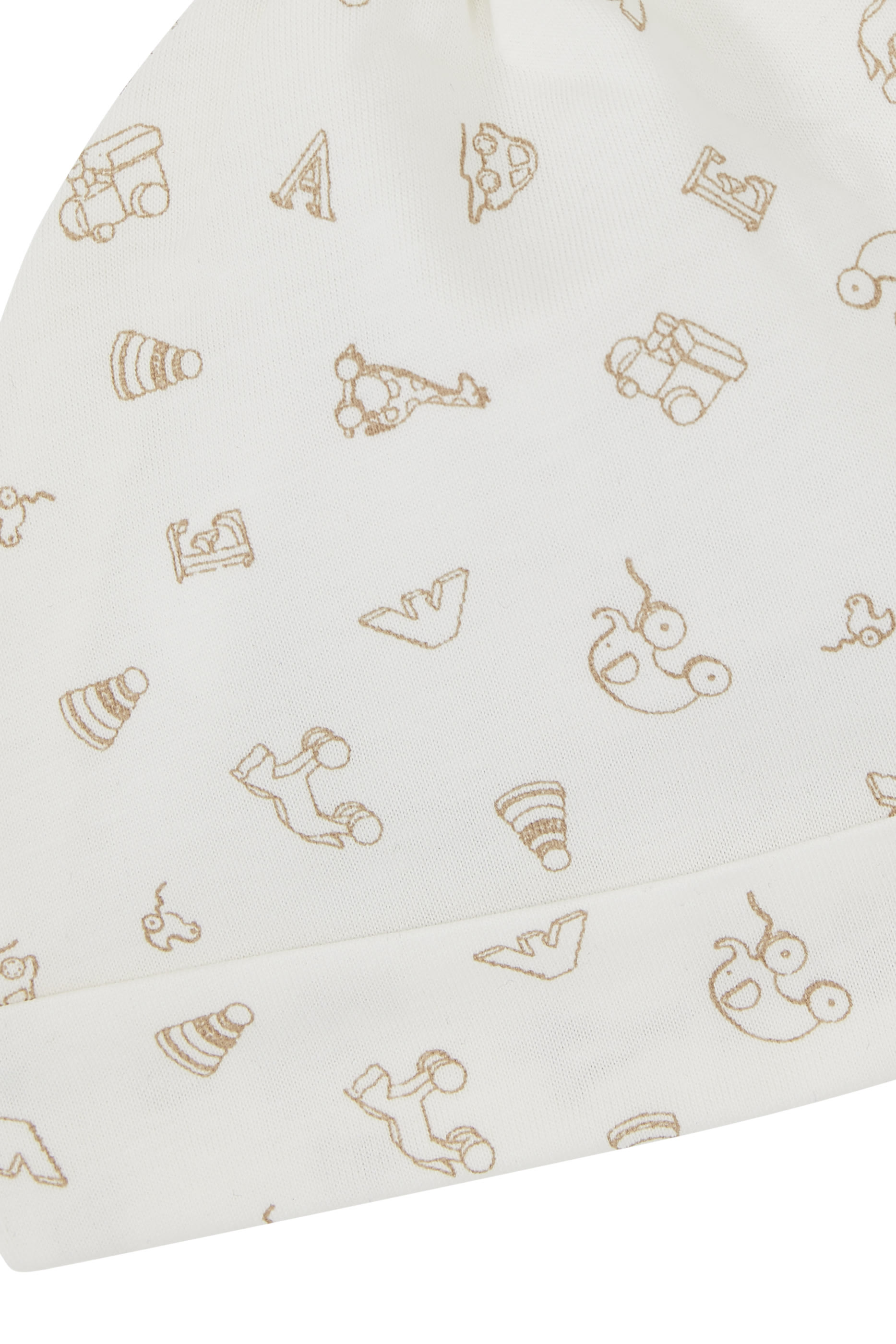 قبعة بيني للأطفال بطبعة