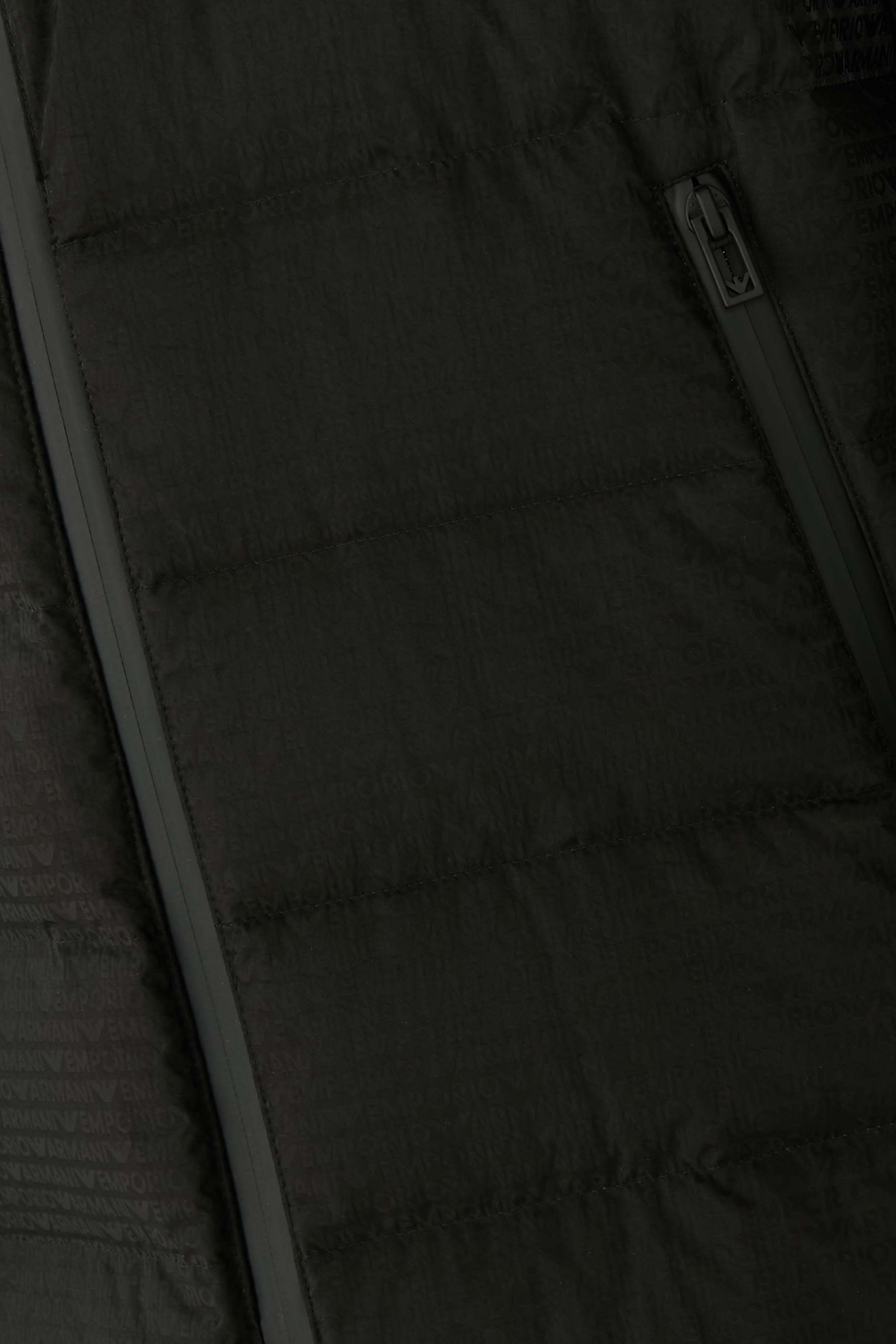 Hooded Quilted Nylon Down Jacket