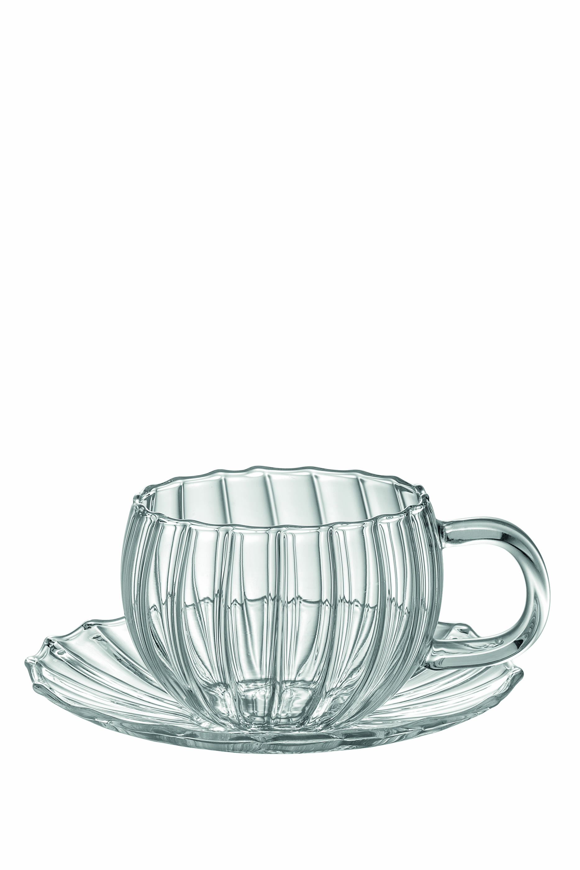 طقم فناجين قهوة وأطباق صحارى