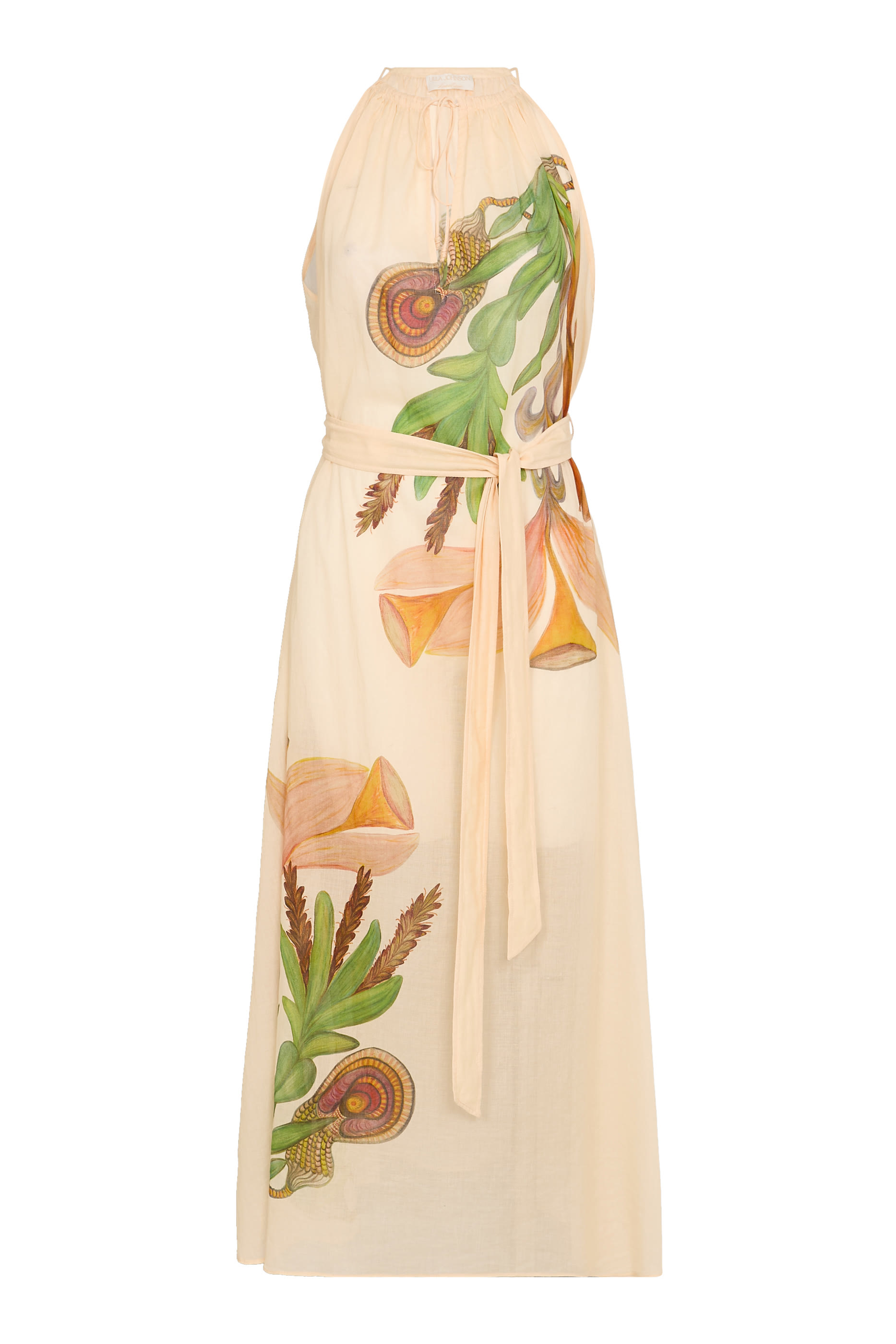 فستان إلارا بلا أكمام للإرتداء فوق ملابس السباحة