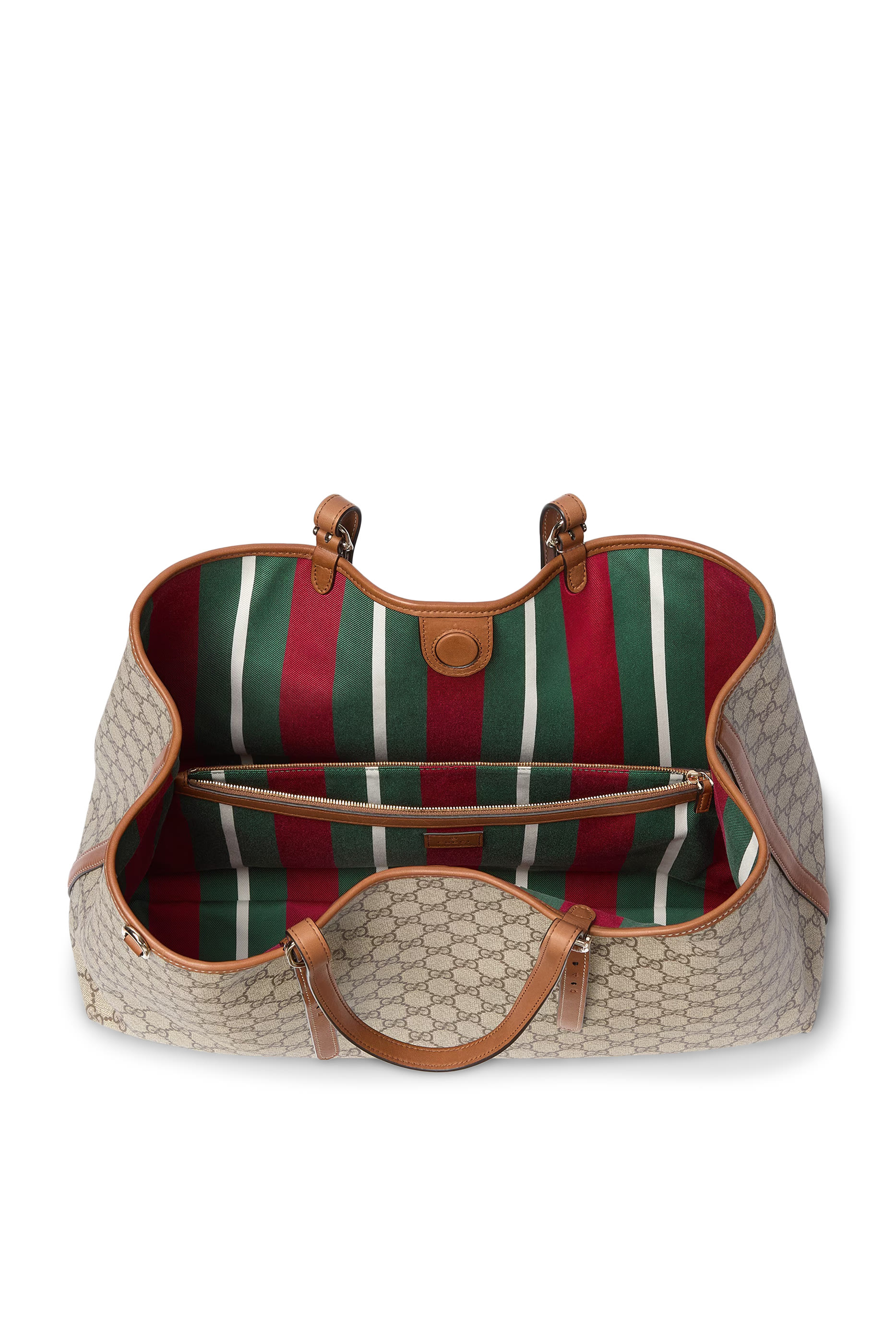 حقيبة يد صغيرة بنقشة حرفي شعار الماركة