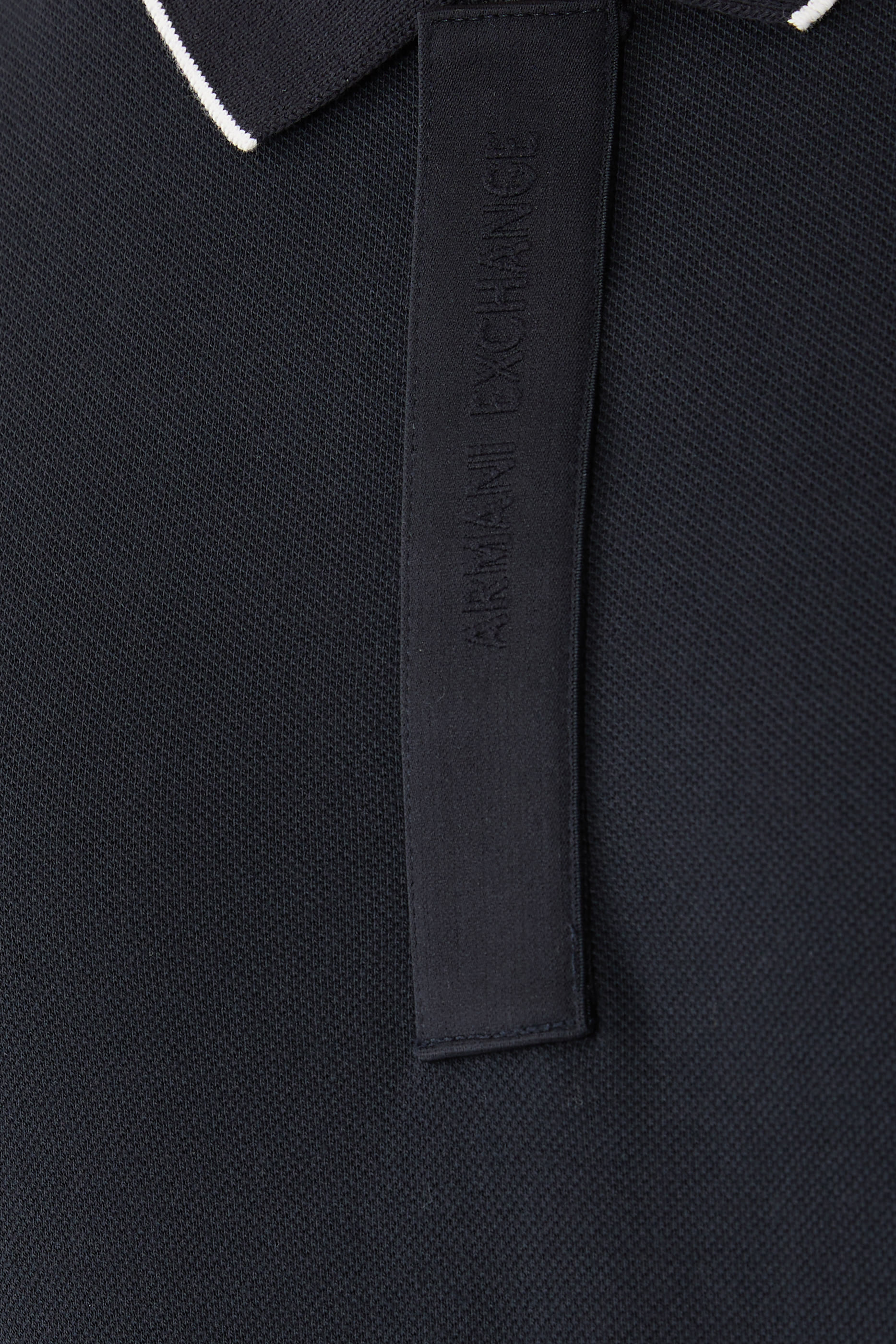  Slim Fit Polo with Button Insert