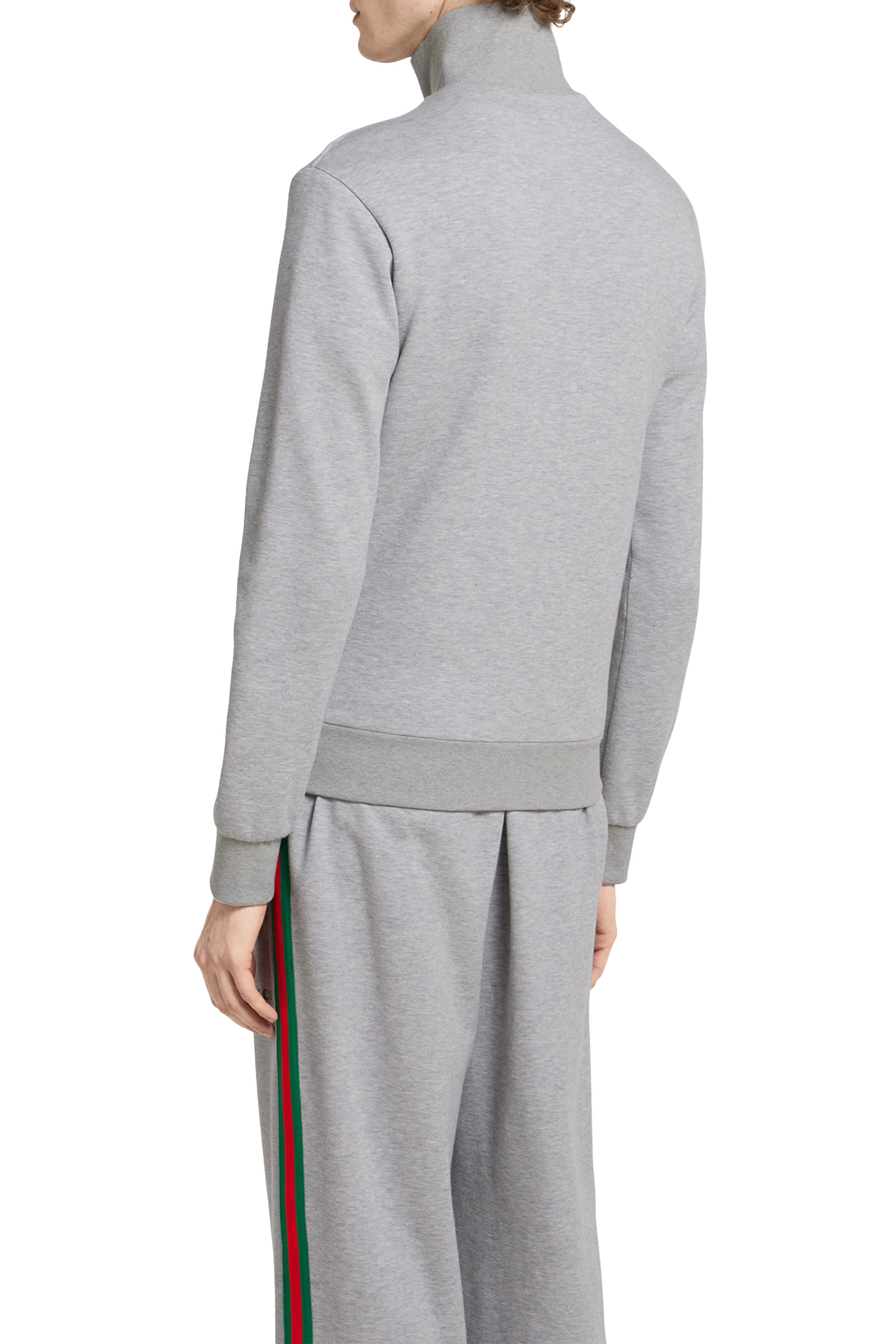 Cotton Piqu&eacute; Double Zip Jacket