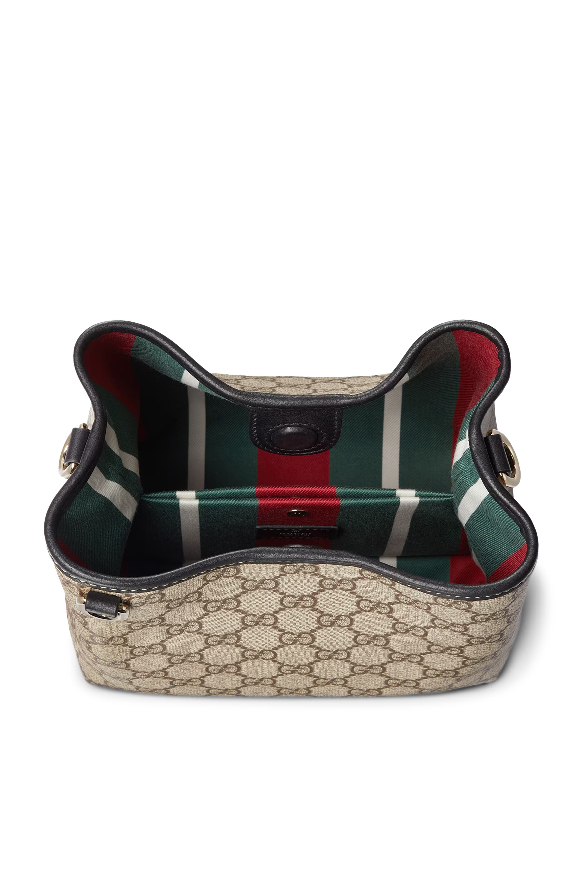 حقيبة باكيت صغيرة بحرفي شعار الماركة