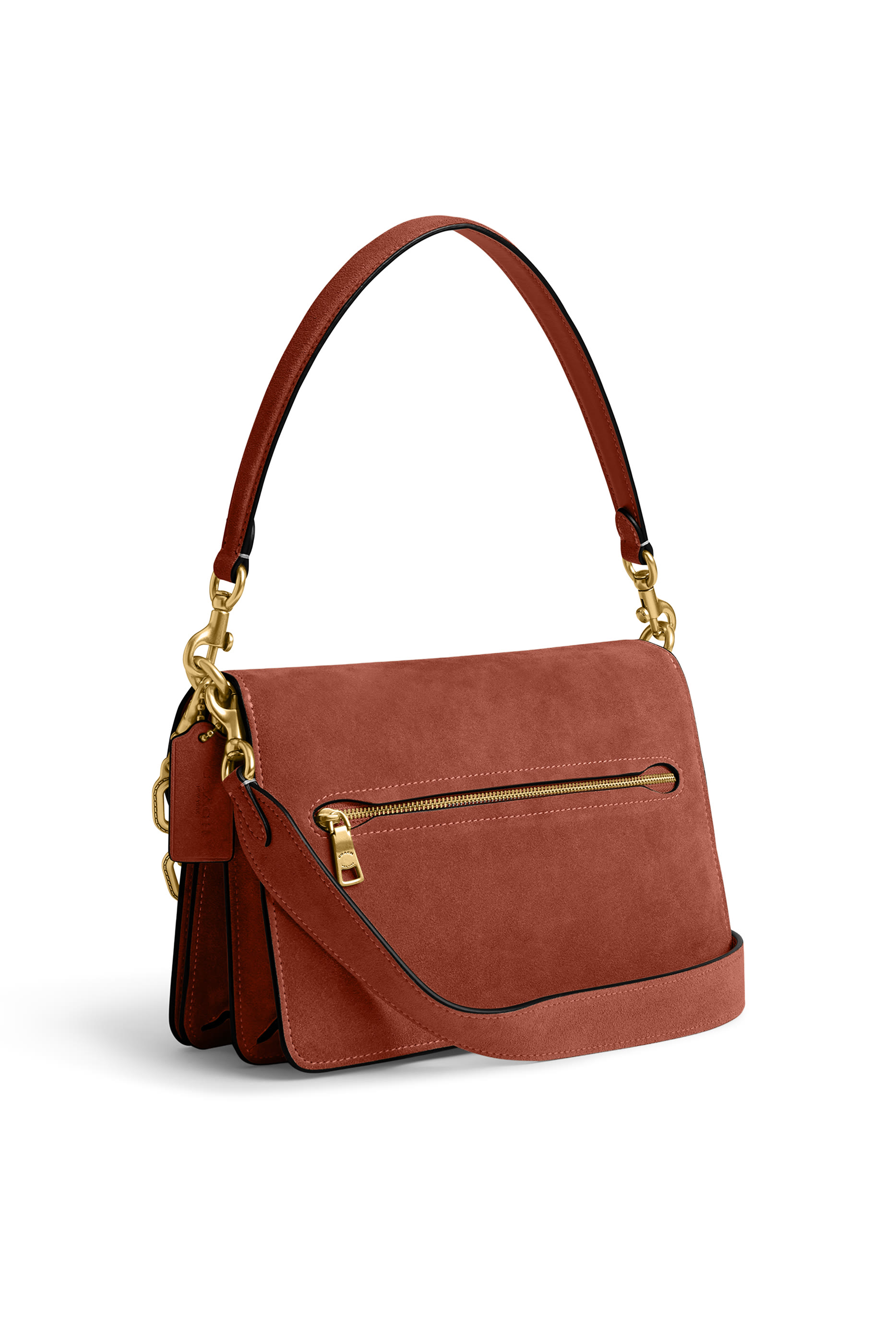 حقيبة كتف تابي بحمالة سلسلة