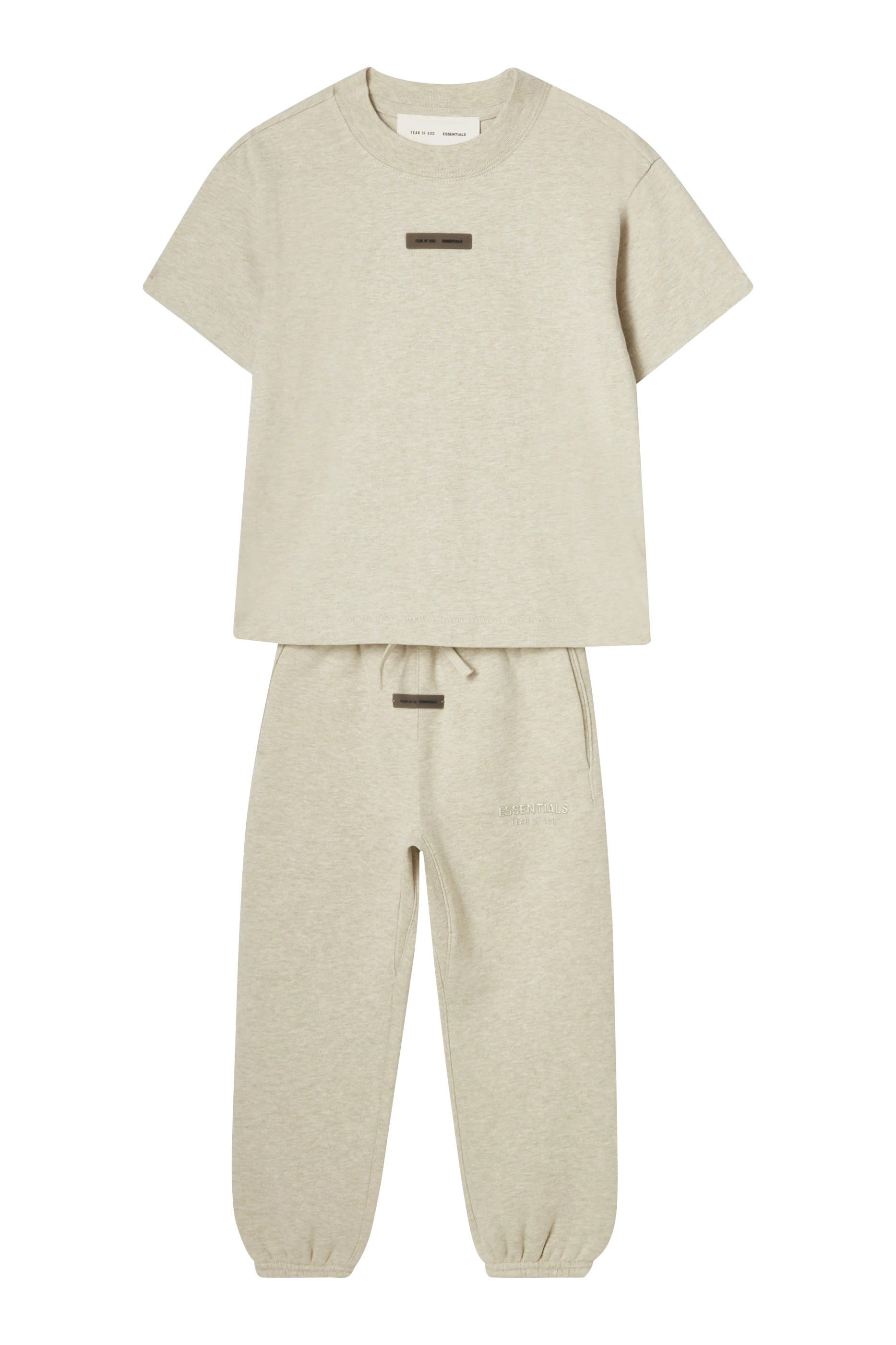 تيشيرت خفيف الوزن بشعار الماركة للأطفال