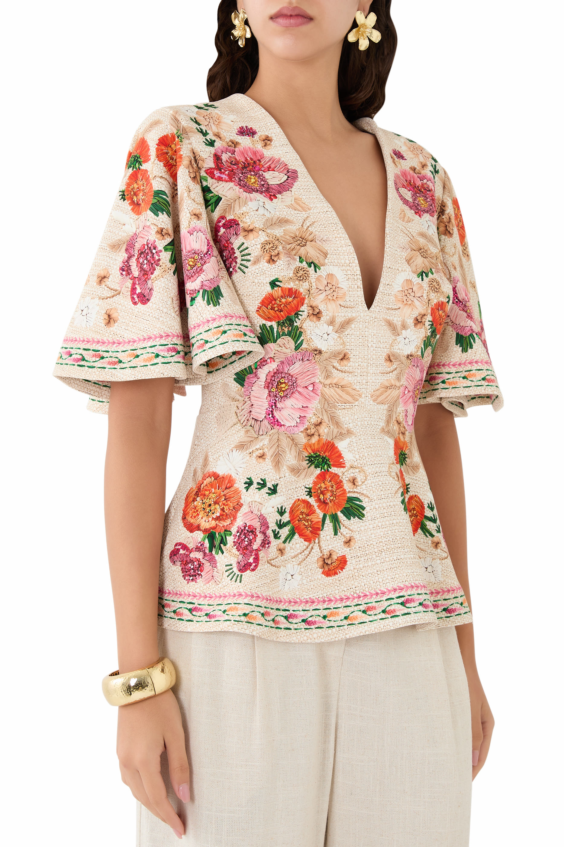 بلوزة فلوري