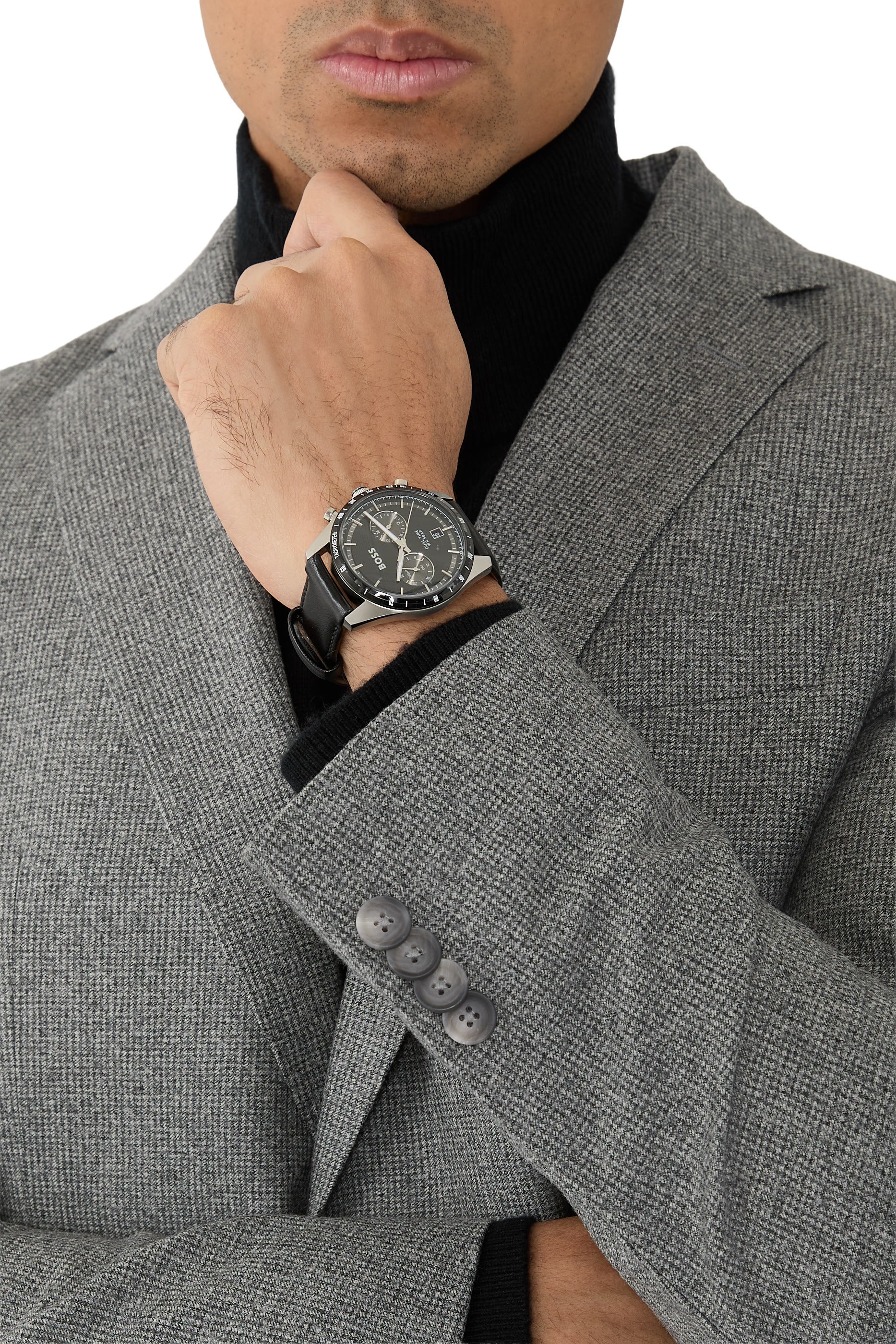 ساعة تورماستر سوار جلد