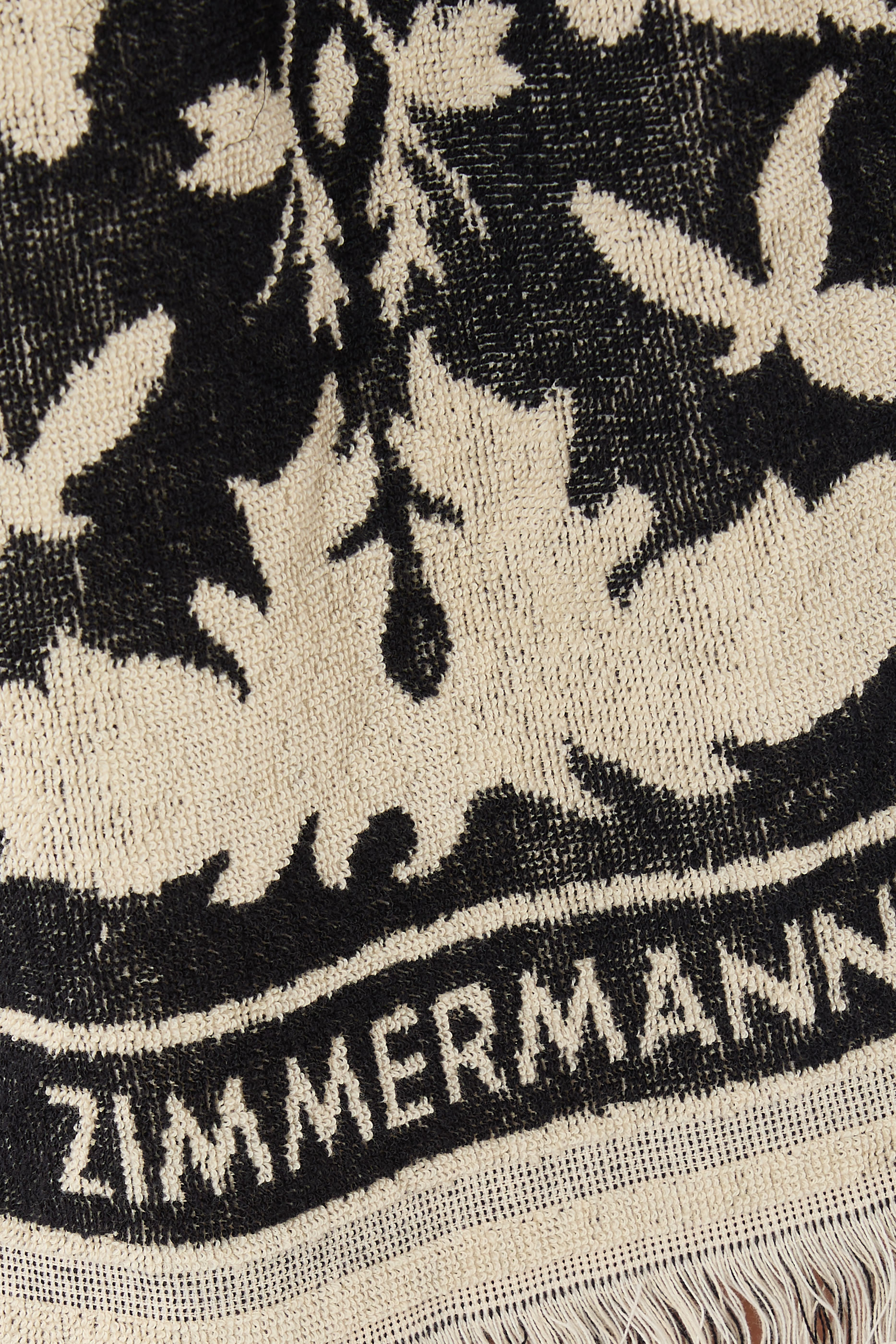 فستان ريانون قصير قماش منشفة