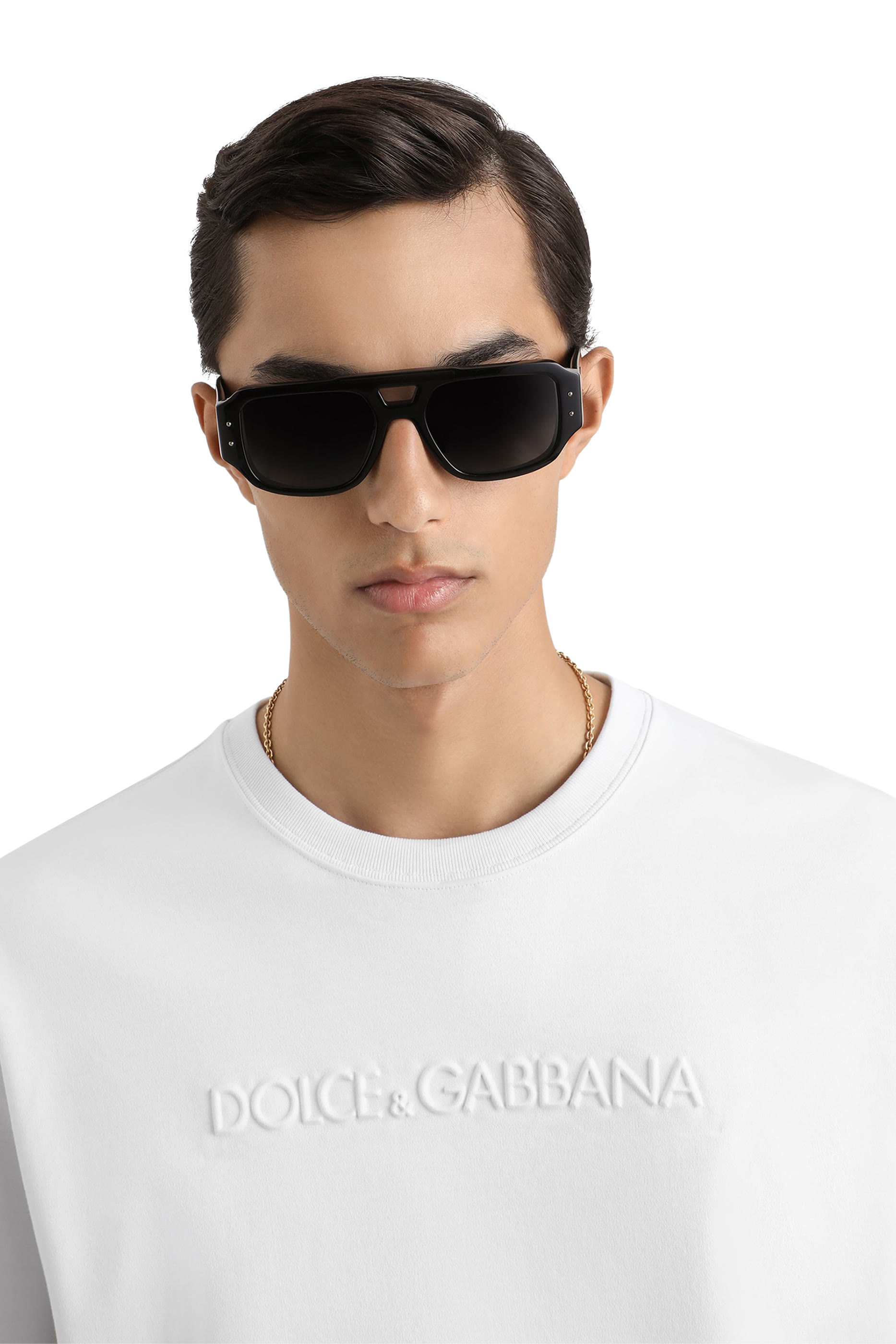 تيشيرت بشعار الماركة قطن