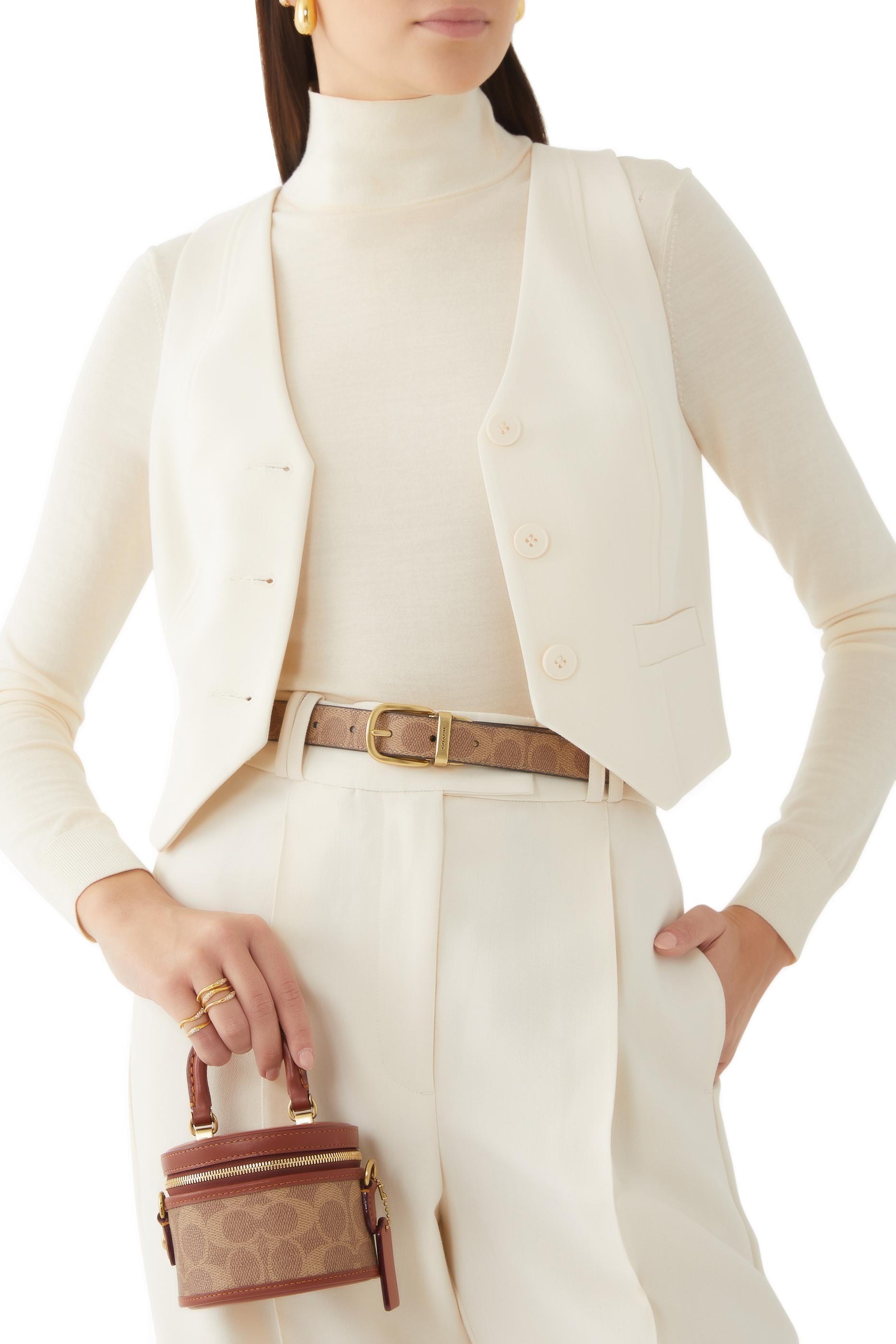 حزام هارنيس بوجهين بإبزيم