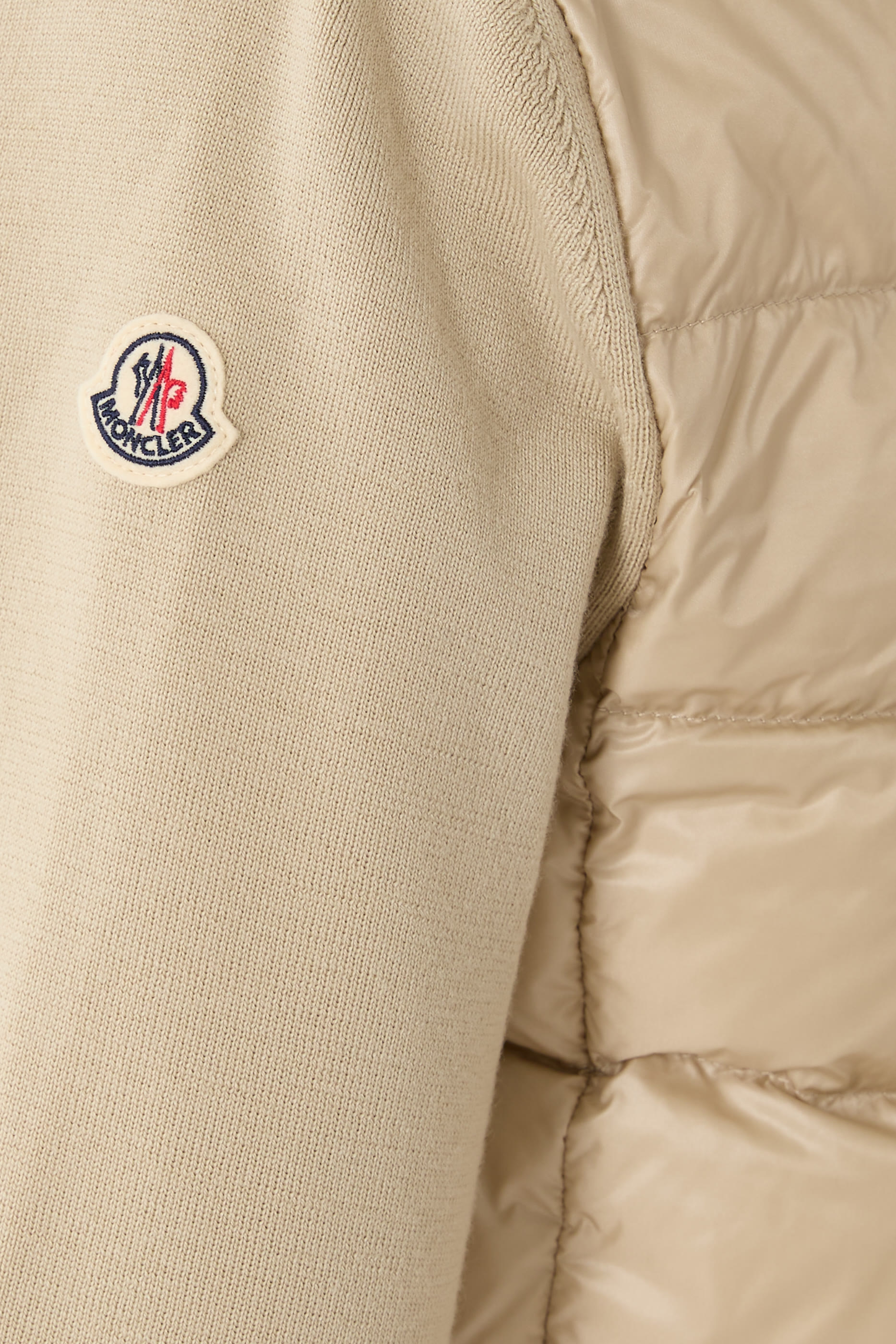 كارديغان مبطن صوف