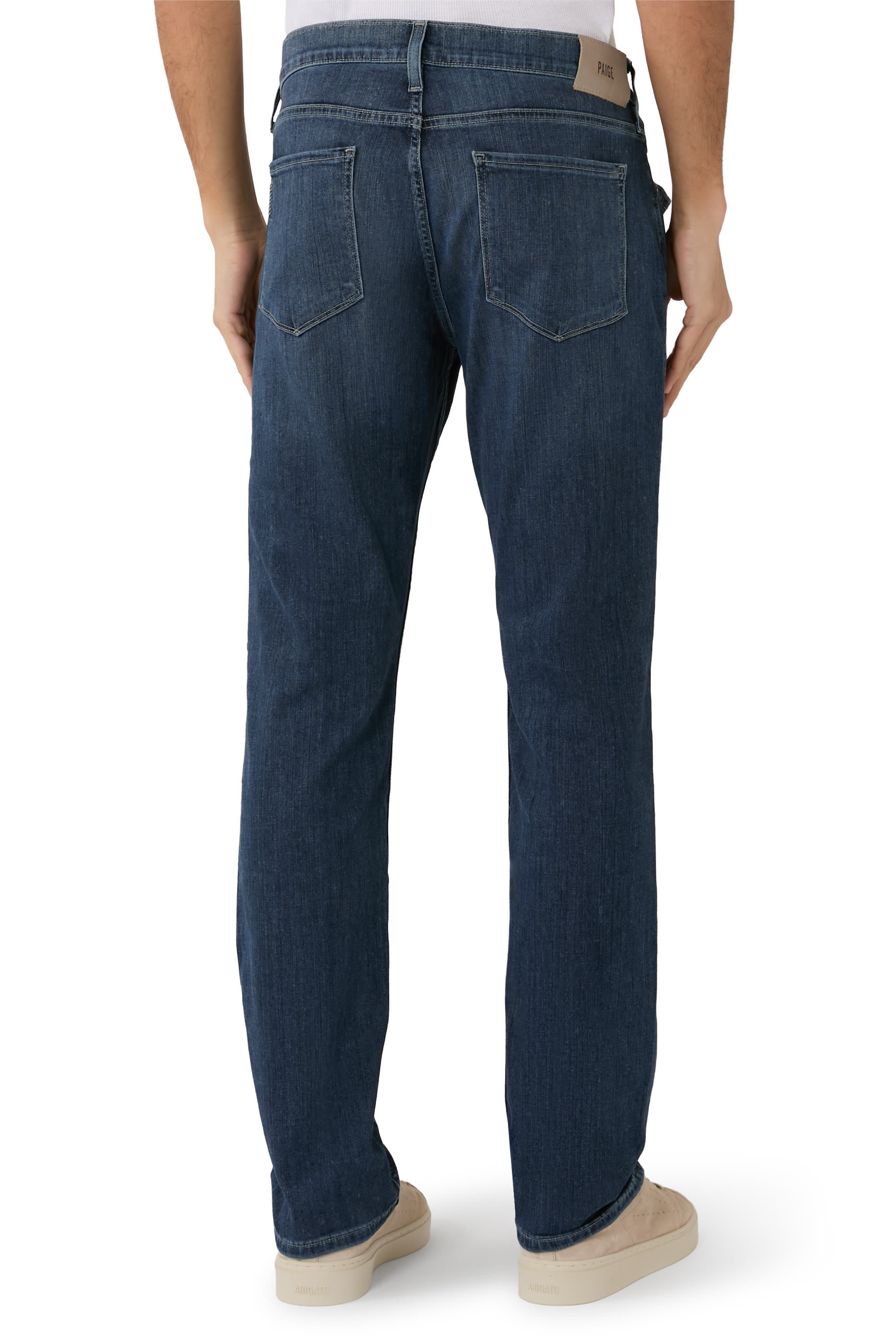 بنطال جينز فيدرال بقصة ساق مستقيمة دنيم