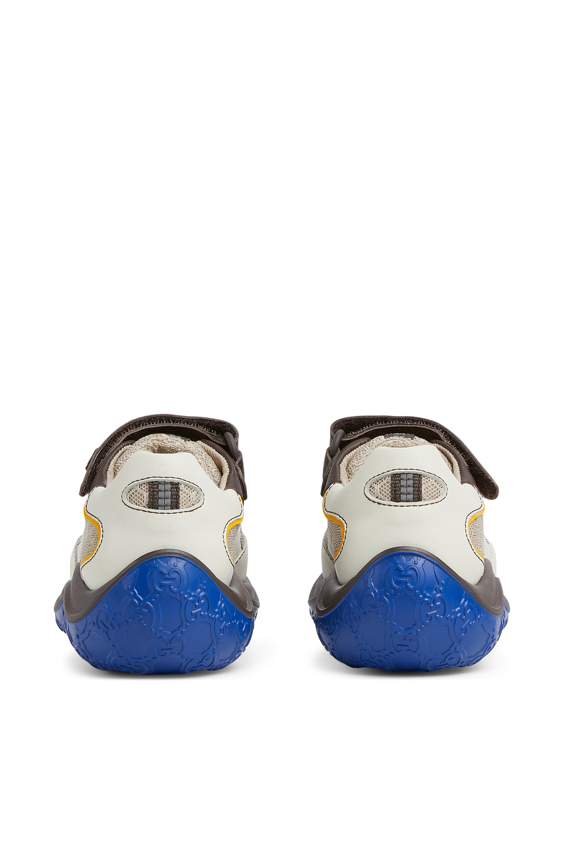 سنيكرز جلد وقماش شبكي للأطفال