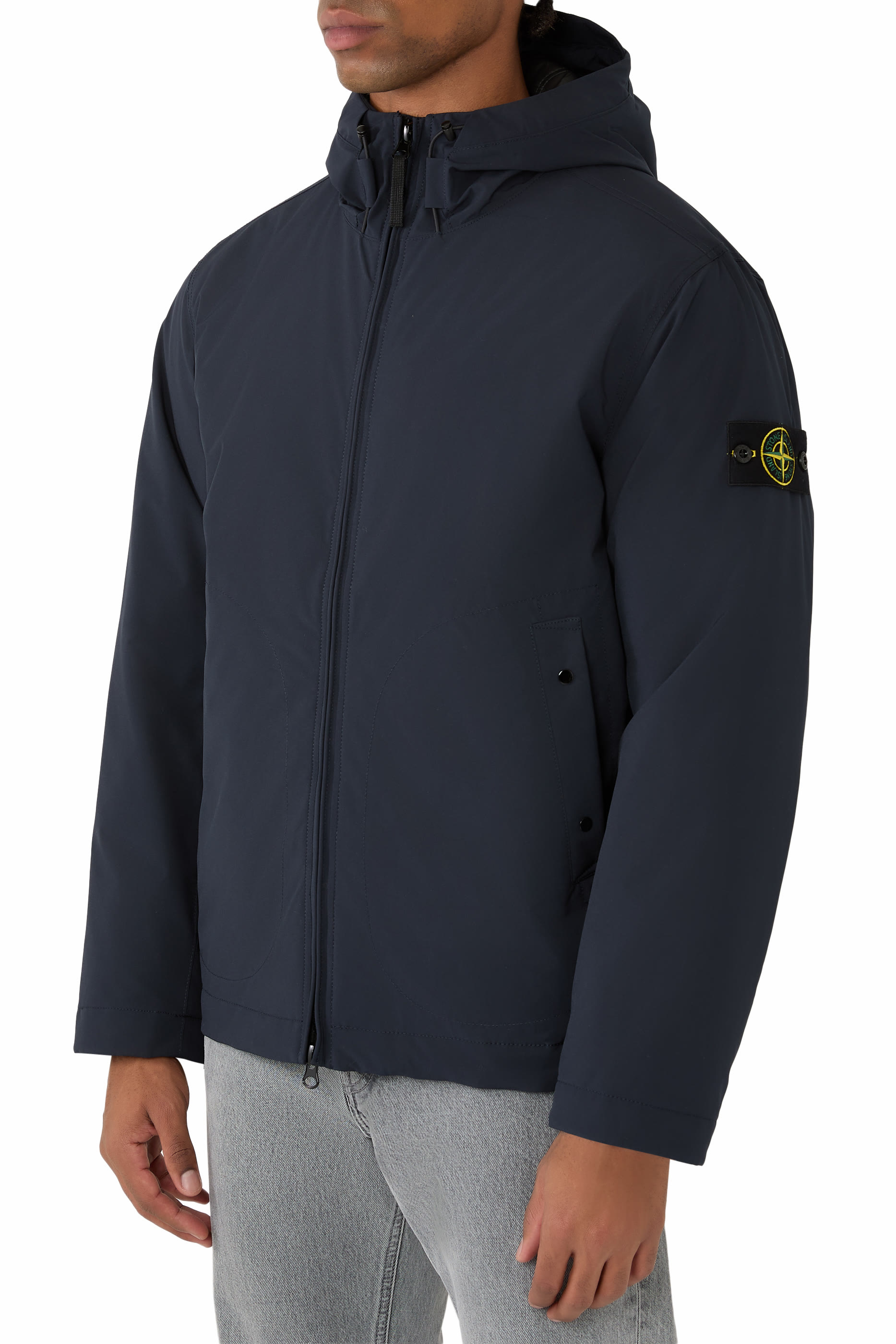 جاكيت بغطاء للرأس