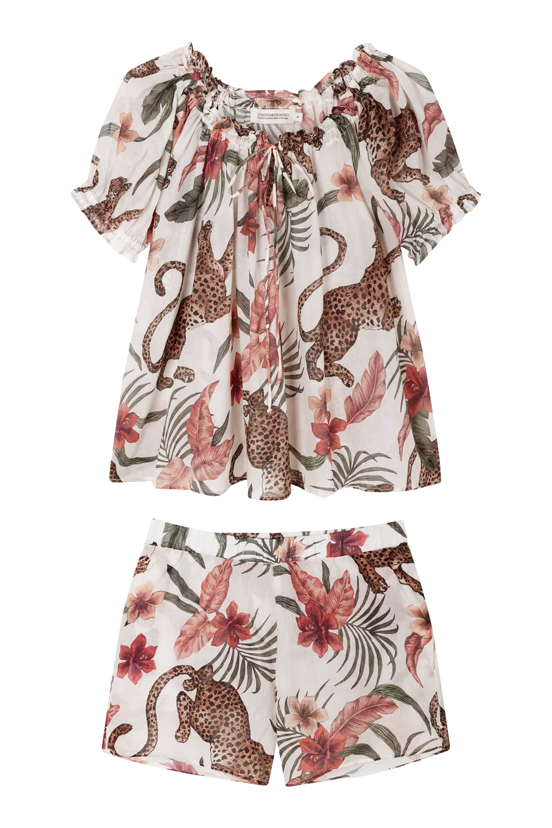 طقم بلوزة سوليا إيديليك وشورت