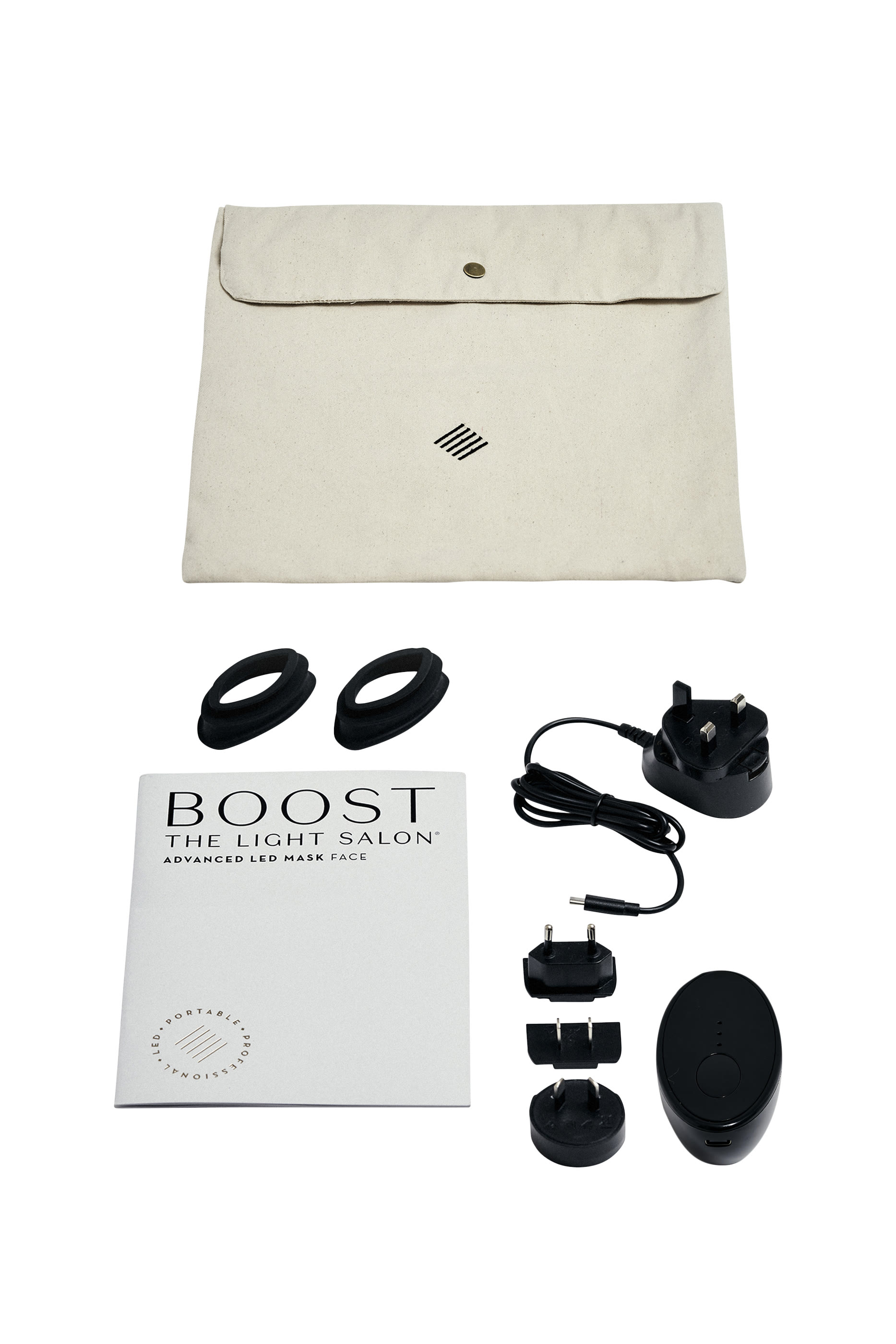 قناع لتعزيز البشرة بإضاءة LED