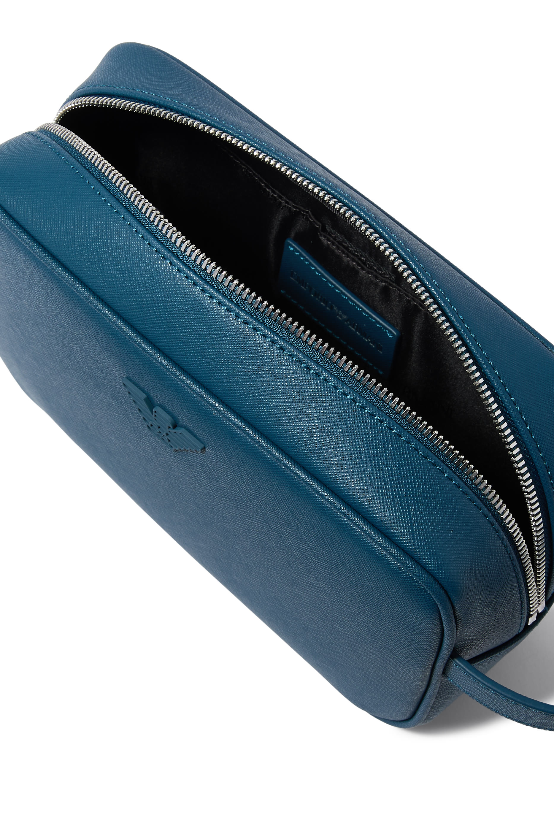 حقيبة مستحضرات عناية شخصية بشعار الماركة للسفر