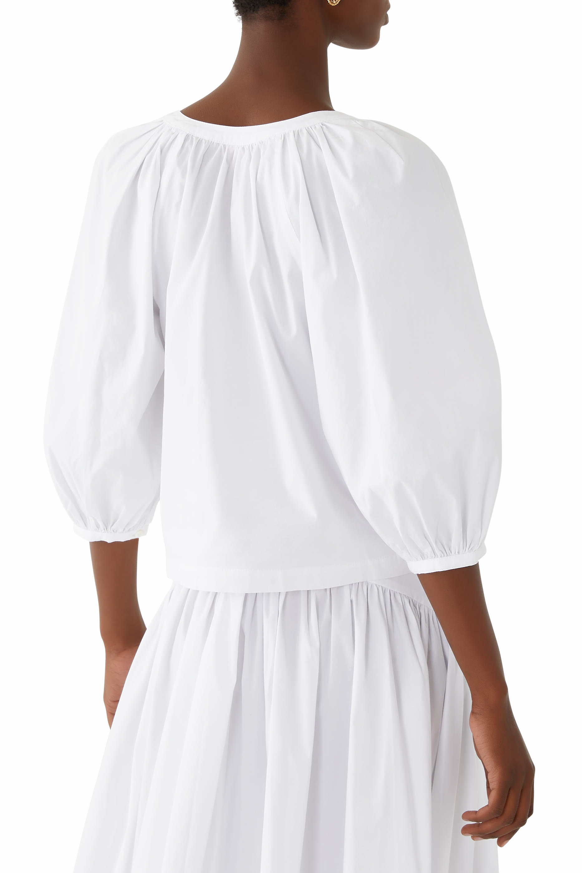 بلوزة ديل قطن