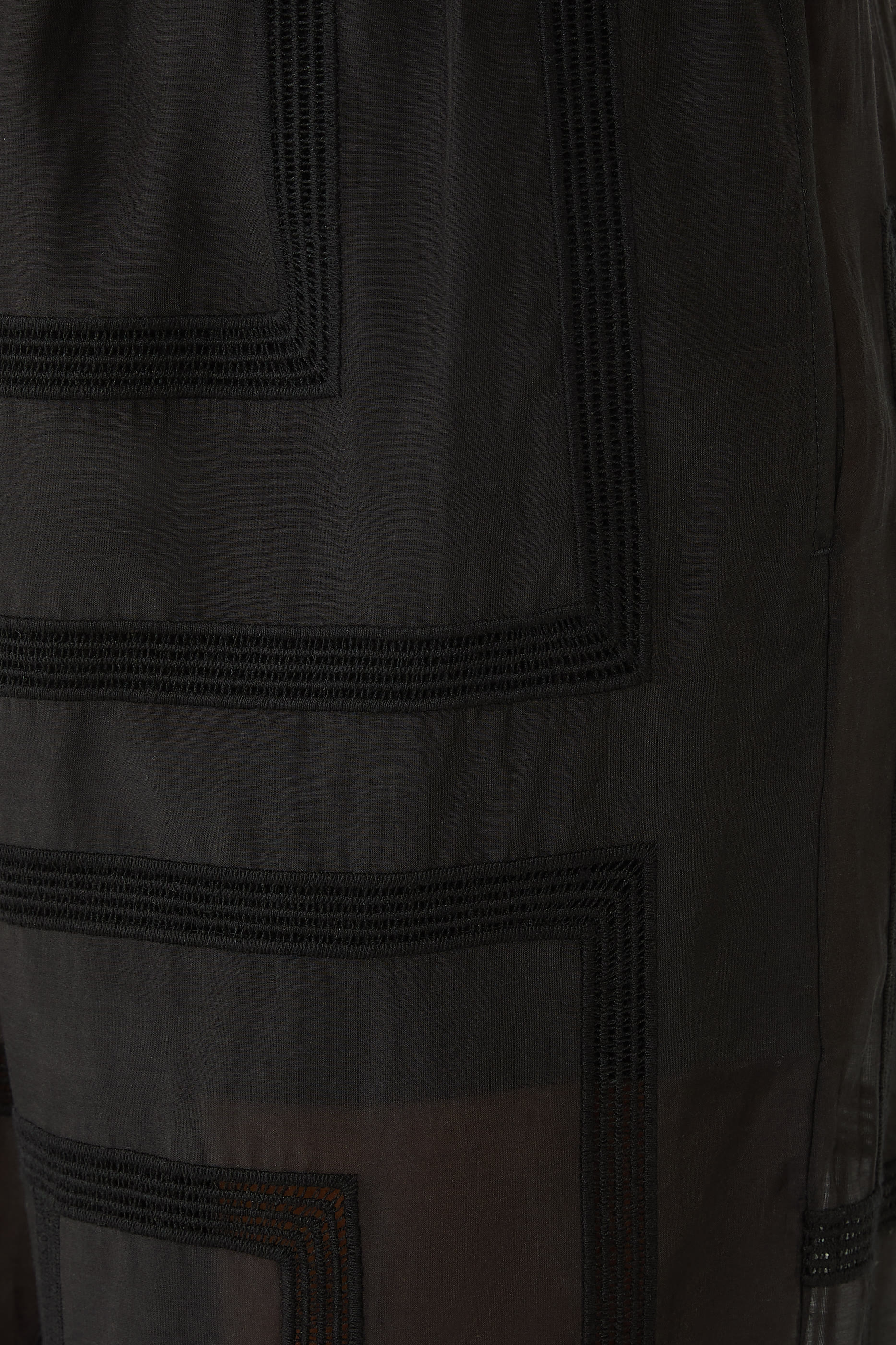 بنطال بيجامة بحروف شعار الماركة كروشيه