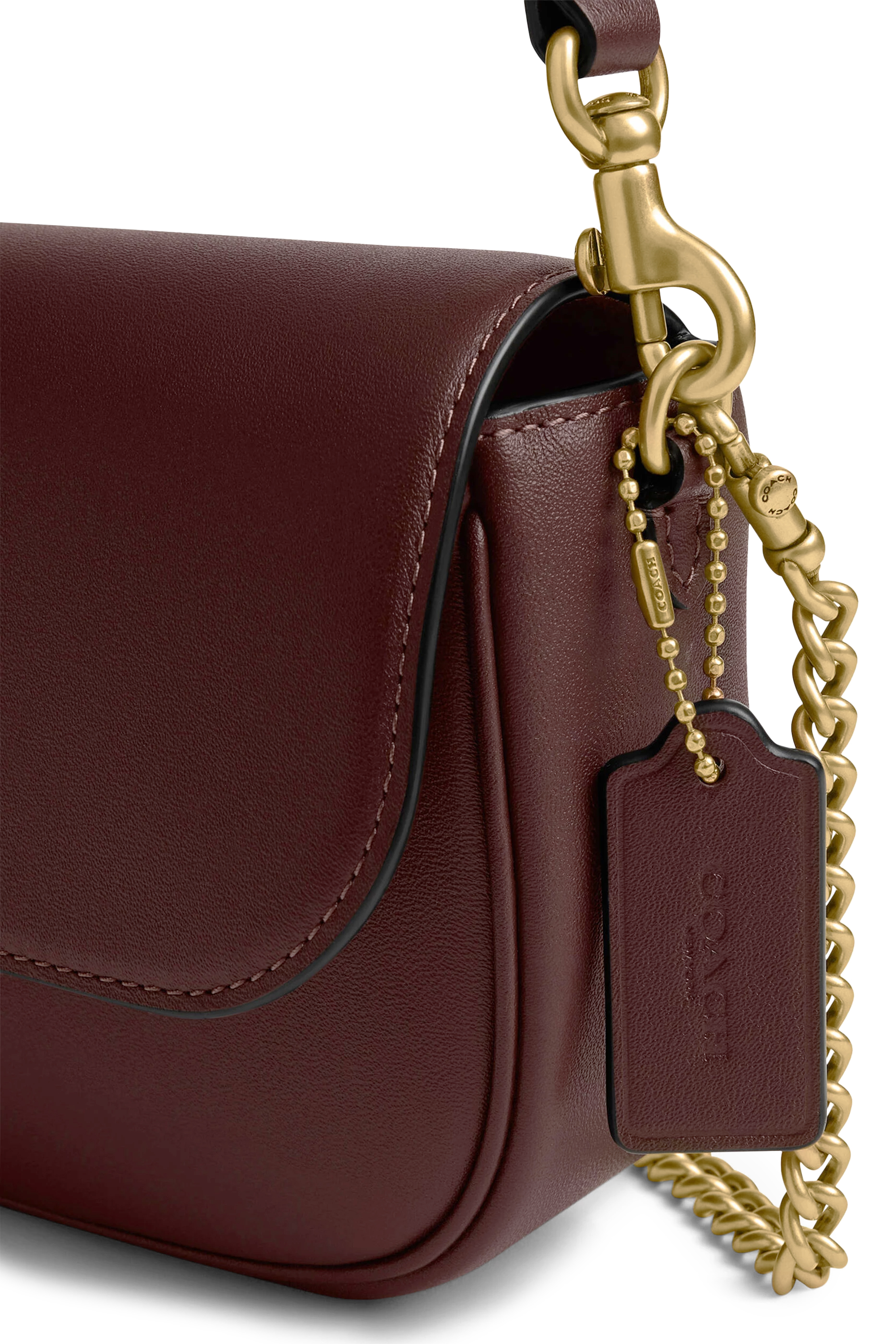 حقيبة بروك بغطاء قلاب وسلسلة