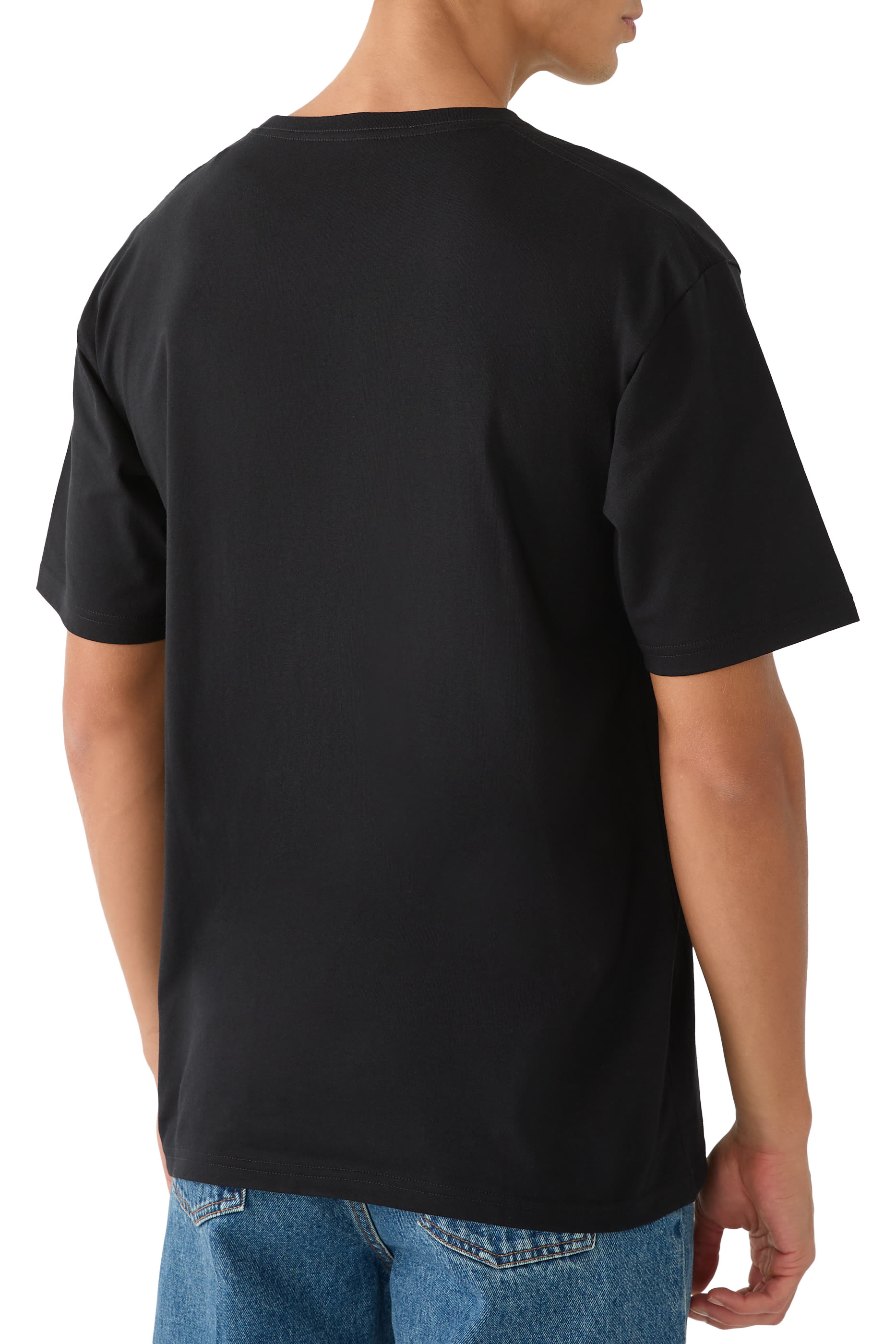 تيشيرت بطبعة شات دو لا ميزون قطن