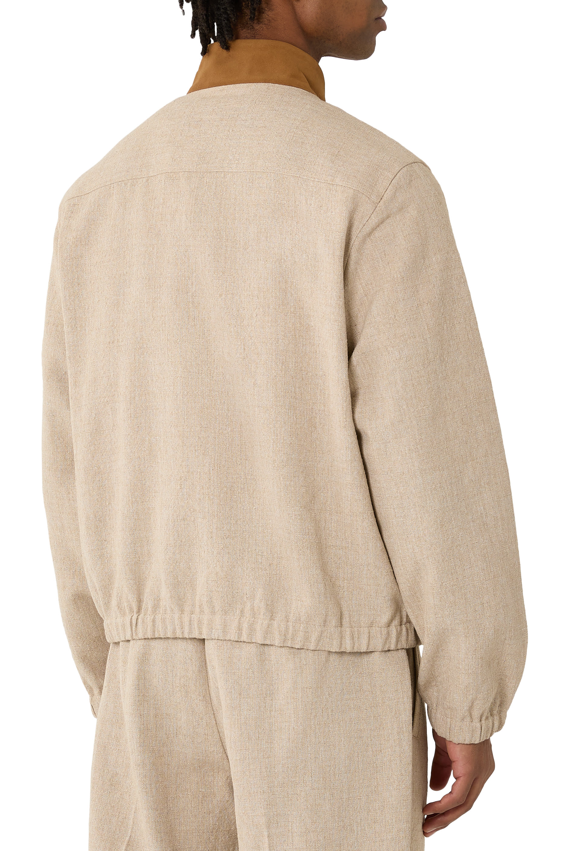 جاكيت رياضي بحواف شمواه