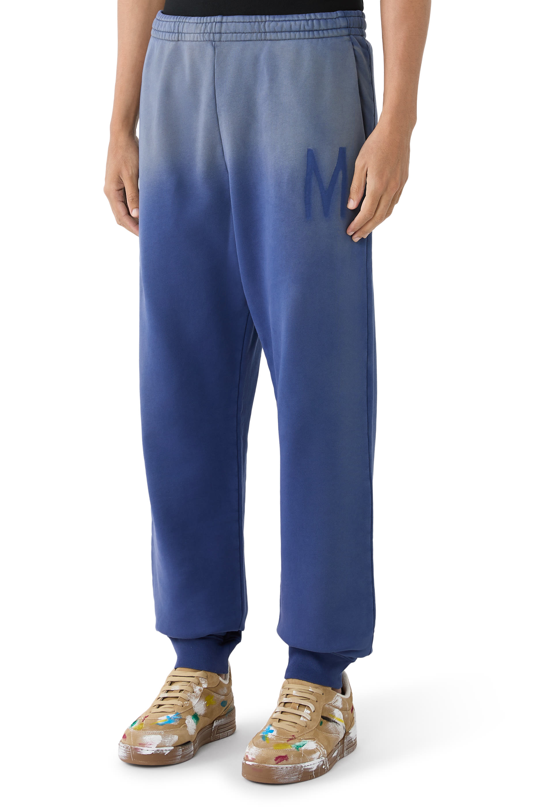 بنطال بطبعات صوف وقطن عضوي