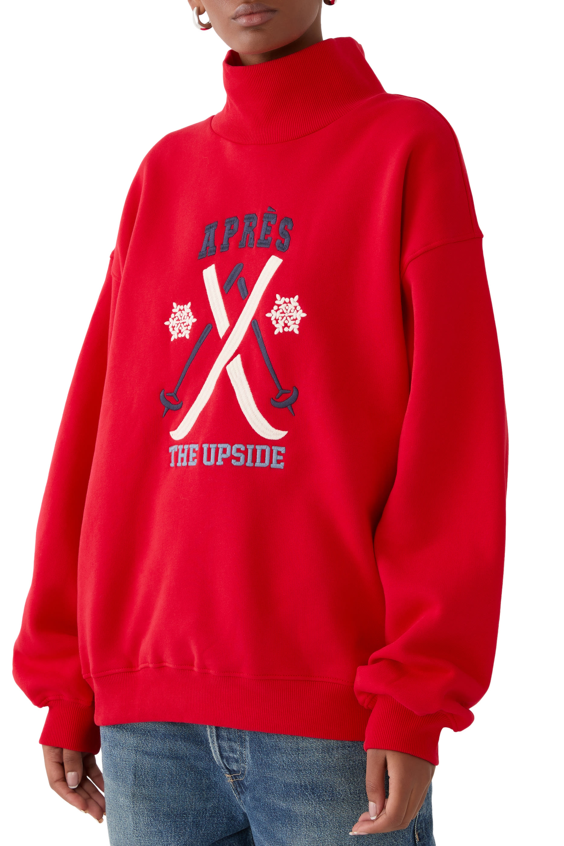 كنزة أوف بيست كليمنتين بياقة عالية