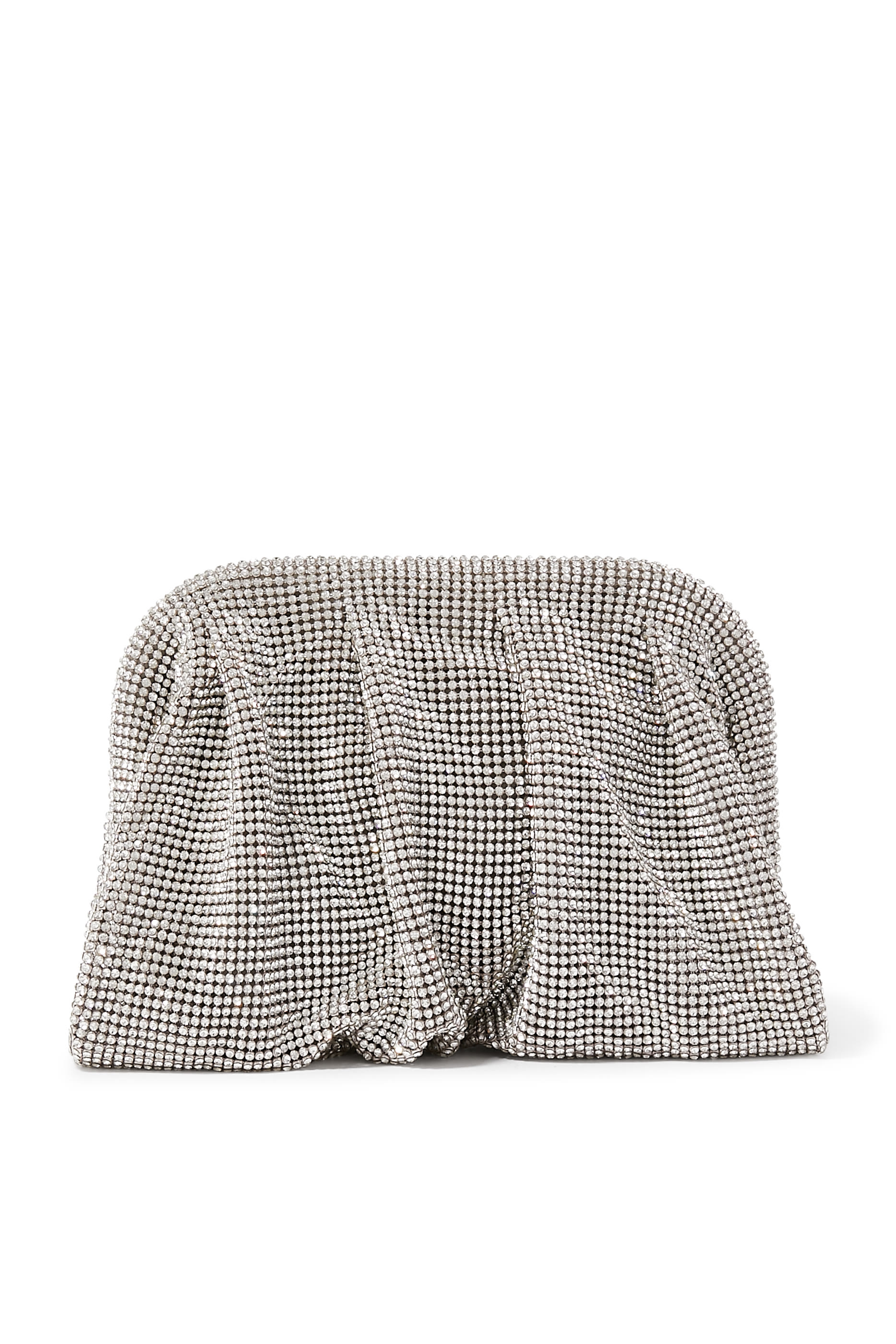 حقيبة كلاتش مرصعة بكريستال null