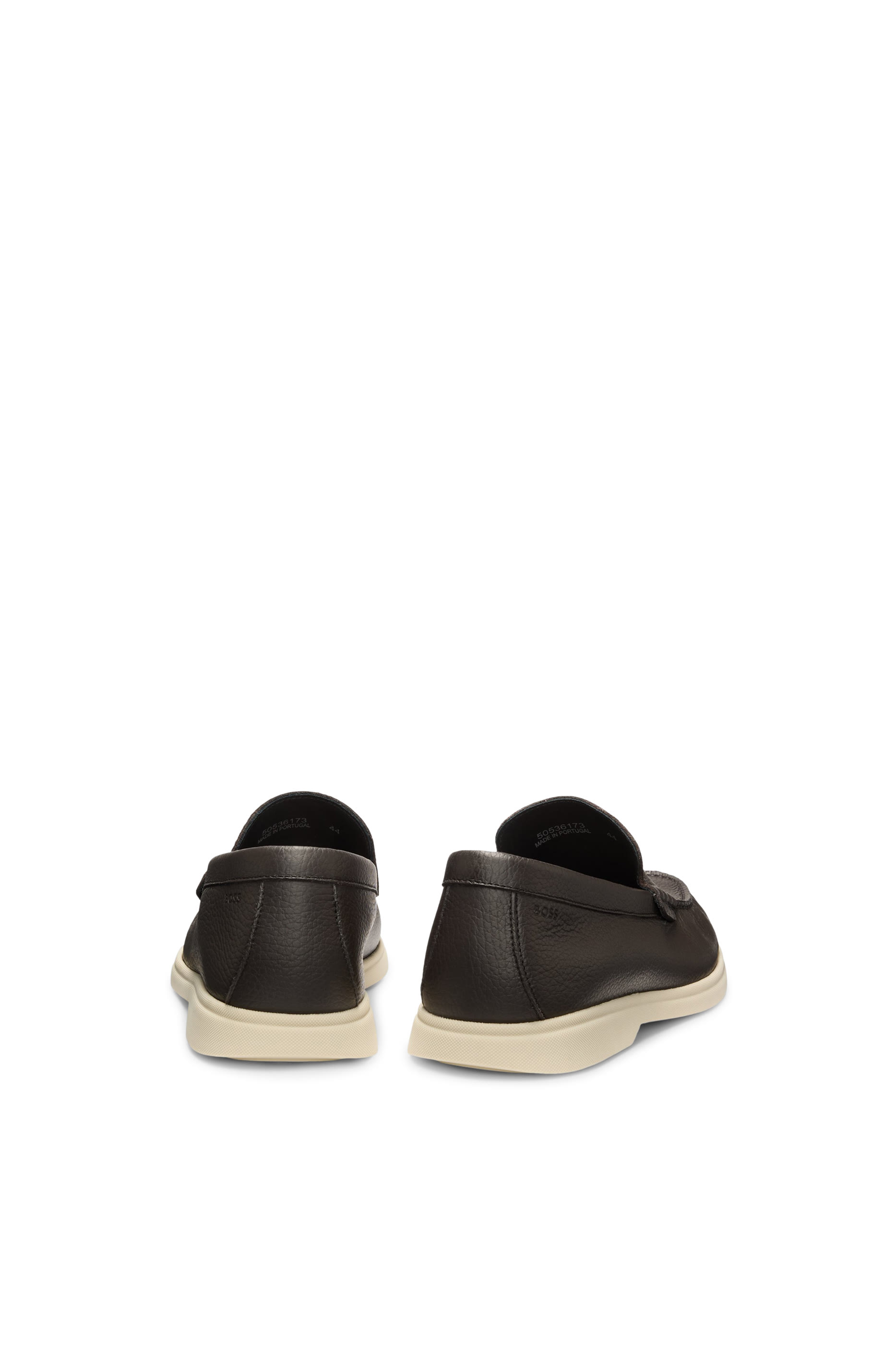 Tumbled-Leather Moccasins