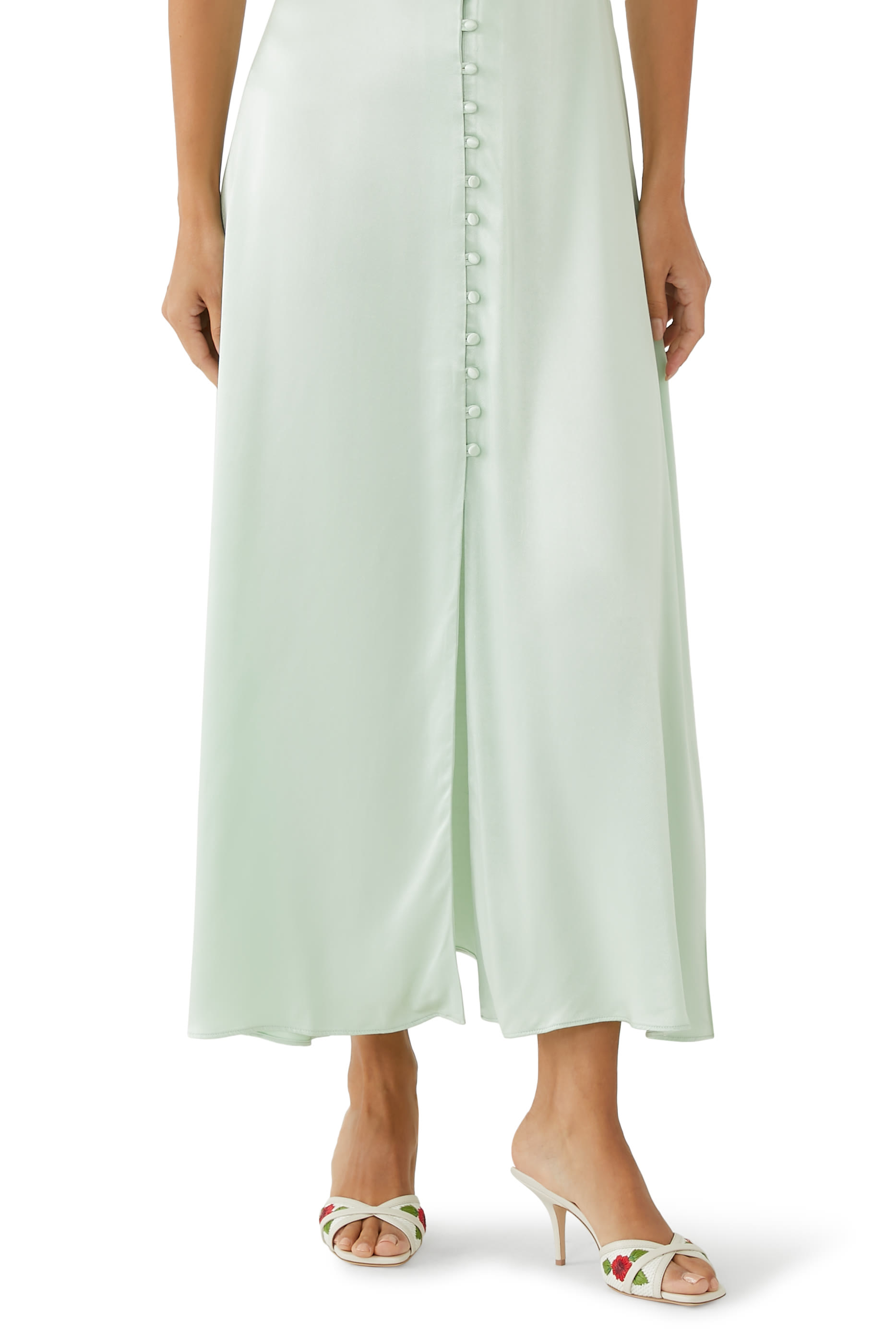 حذاء بيرلا 70 مفتوح من الخلف بمقدمة مفتوحة